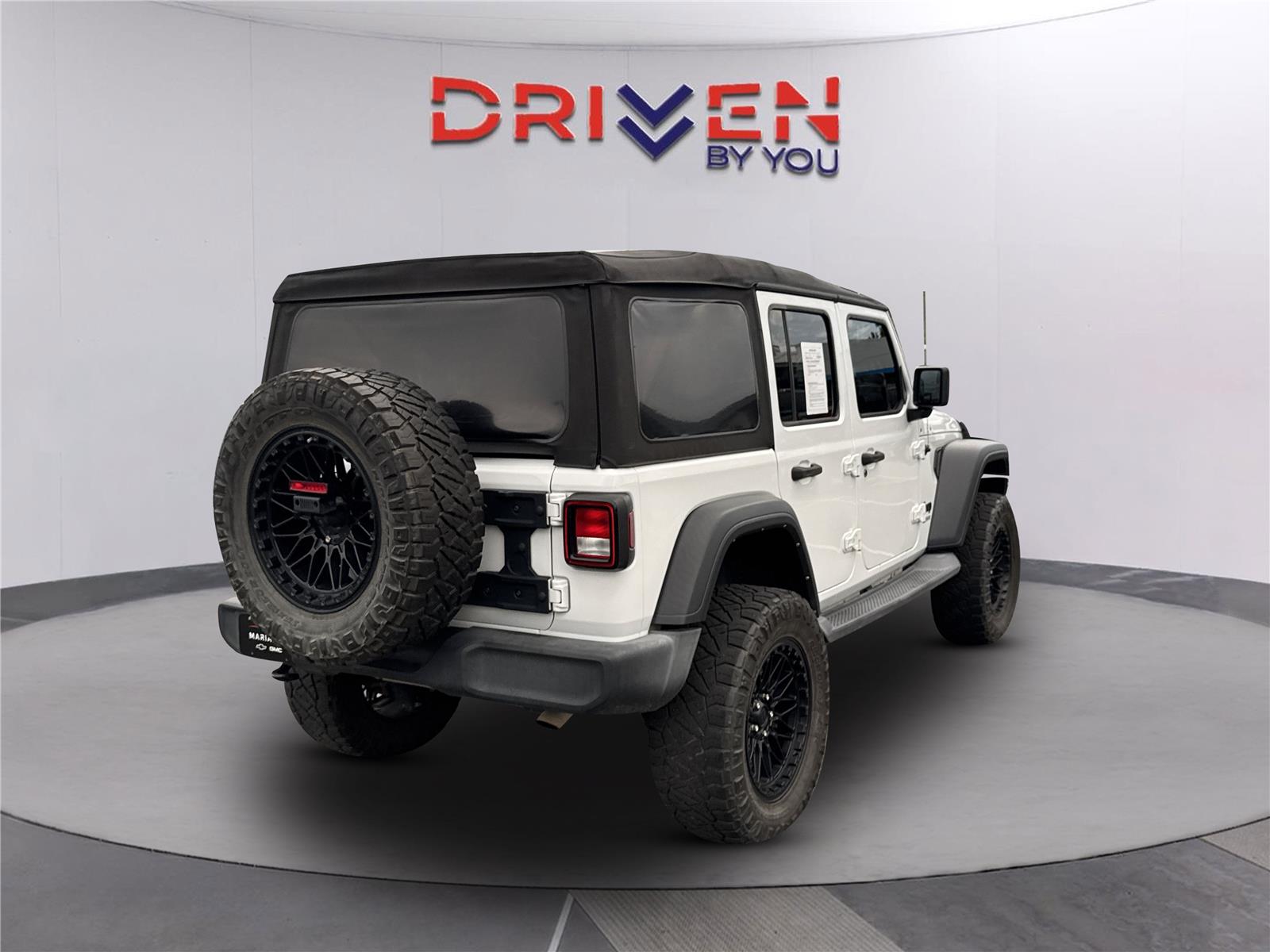 Used 2022 Bright White Clearcoat Jeep Unlimited Sport S image 4