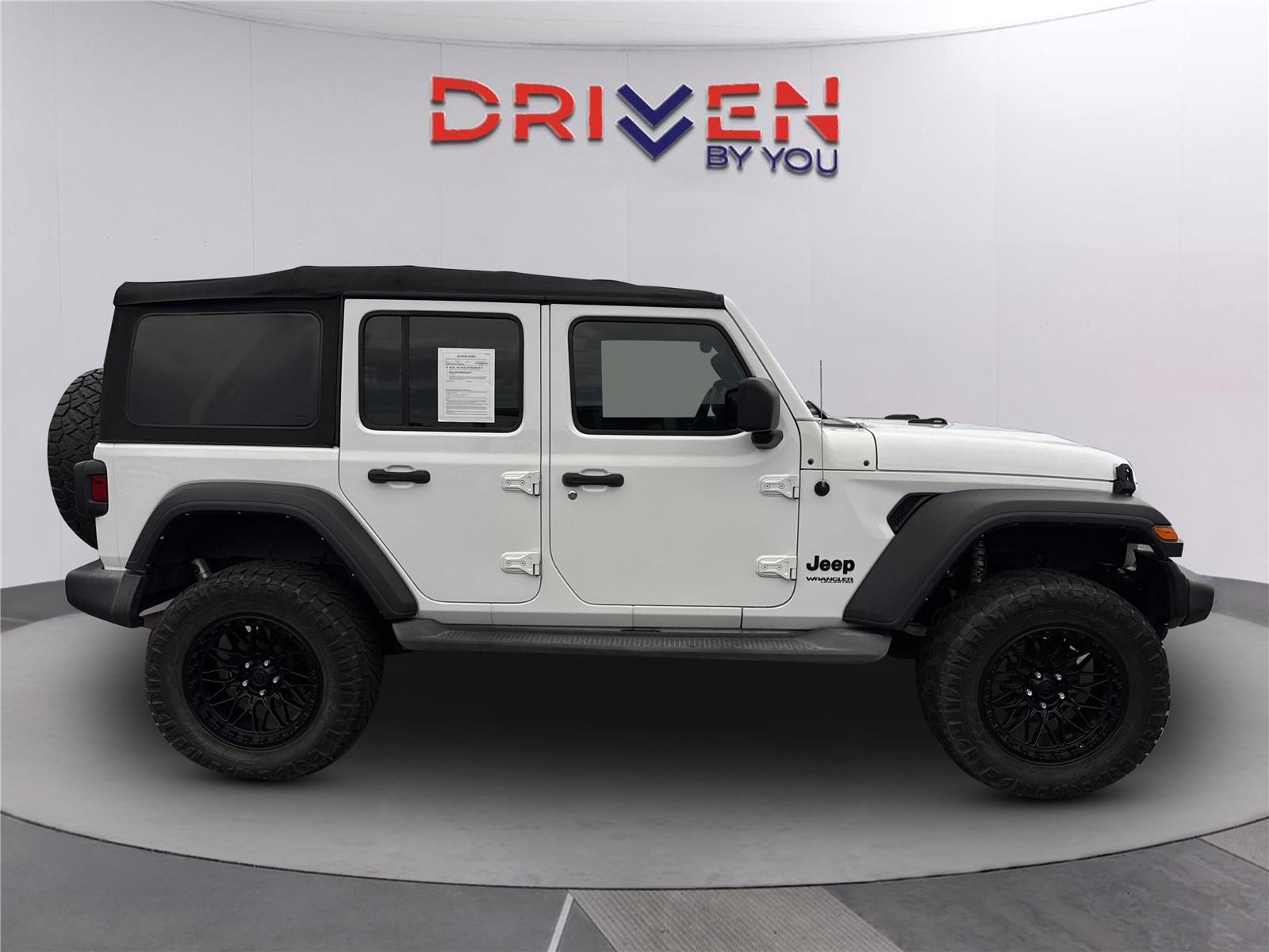 Used 2022 Bright White Clearcoat Jeep Unlimited Sport S image 7