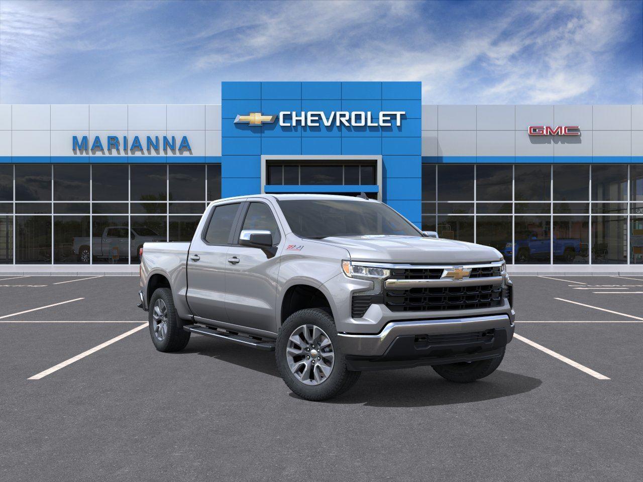 Sterling Gray Metallic 2026 Chevrolet Silverado 1500 Pickup Truck Four-Wheel Drive Automatic