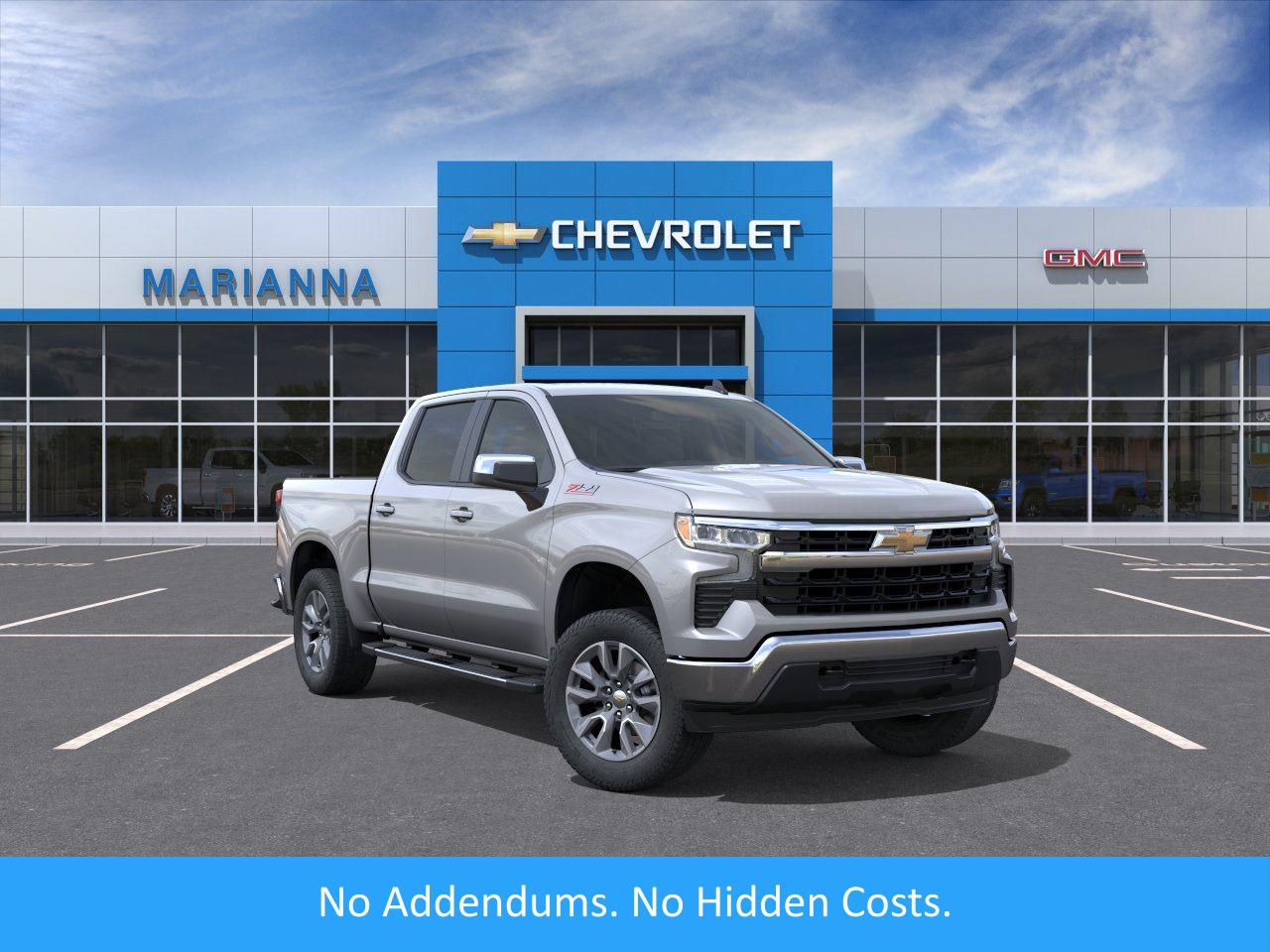 Sterling Gray Metallic 2026 Chevrolet Silverado 1500 Pickup Truck Four-Wheel Drive Automatic