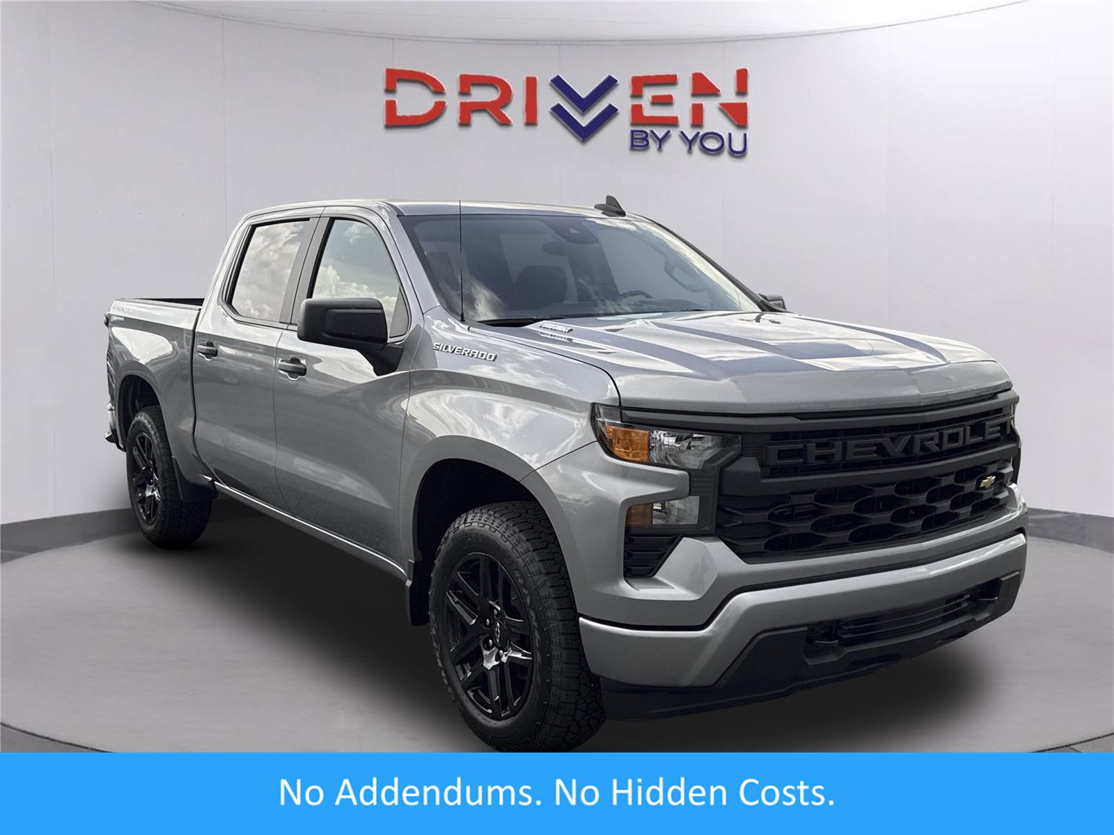 Sterling Gray Metallic 2026 Chevrolet Silverado 1500 Pickup Truck Four-Wheel Drive 8-Speed Automatic