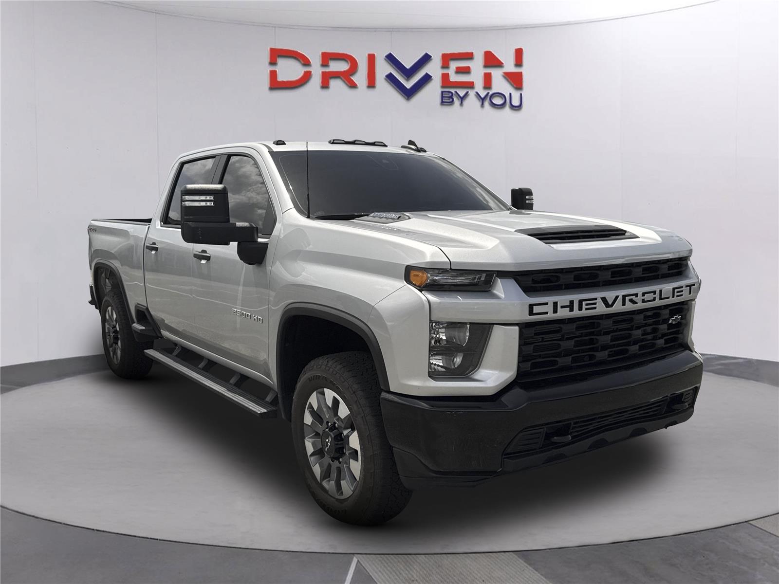 Silver Ice Metallic 2021 Chevrolet Silverado 2500HD Pickup Truck Four-Wheel Drive Automatic