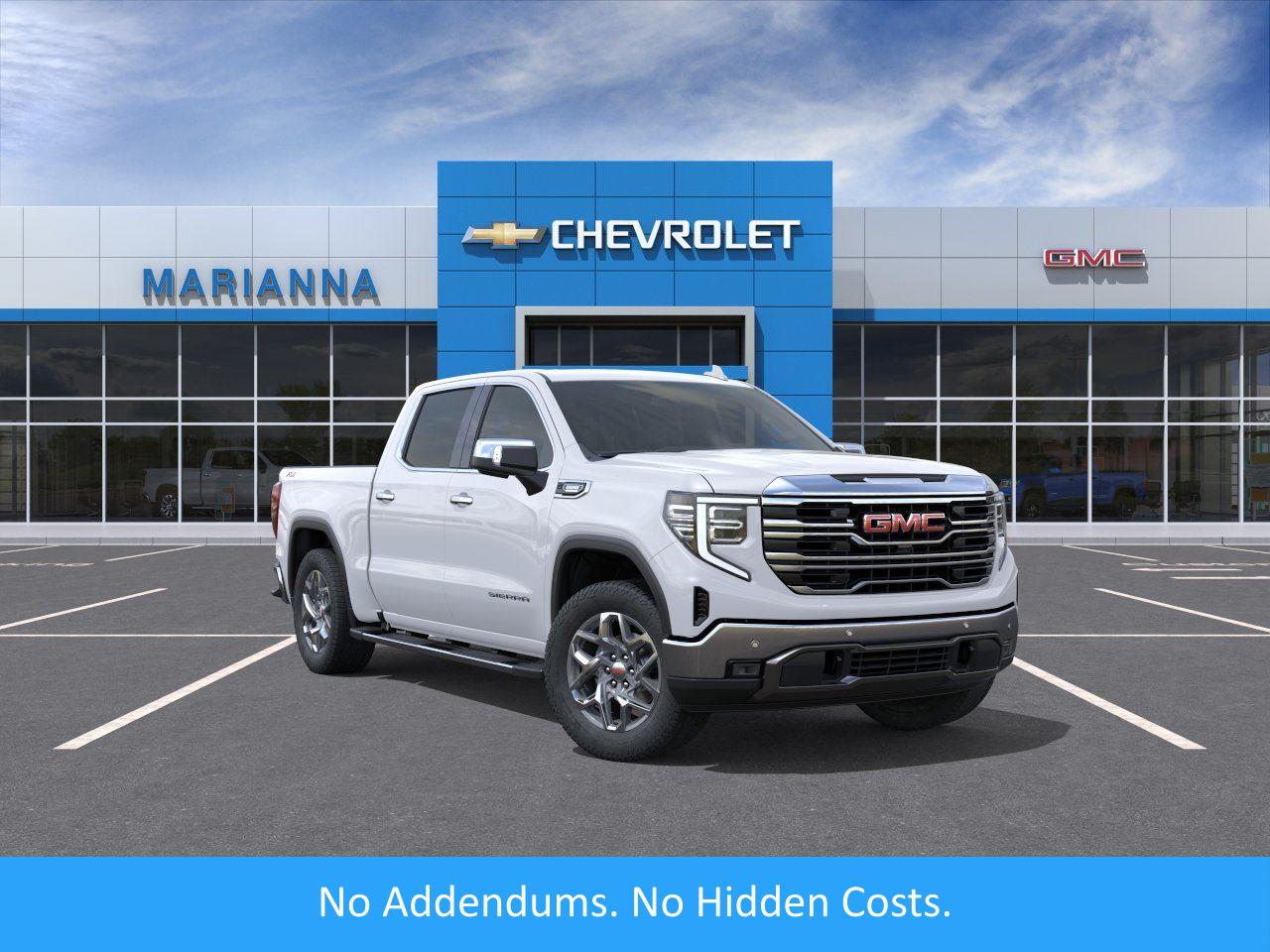Summit White 2026 GMC Sierra 1500 Pickup Truck Four-Wheel Drive Automatic