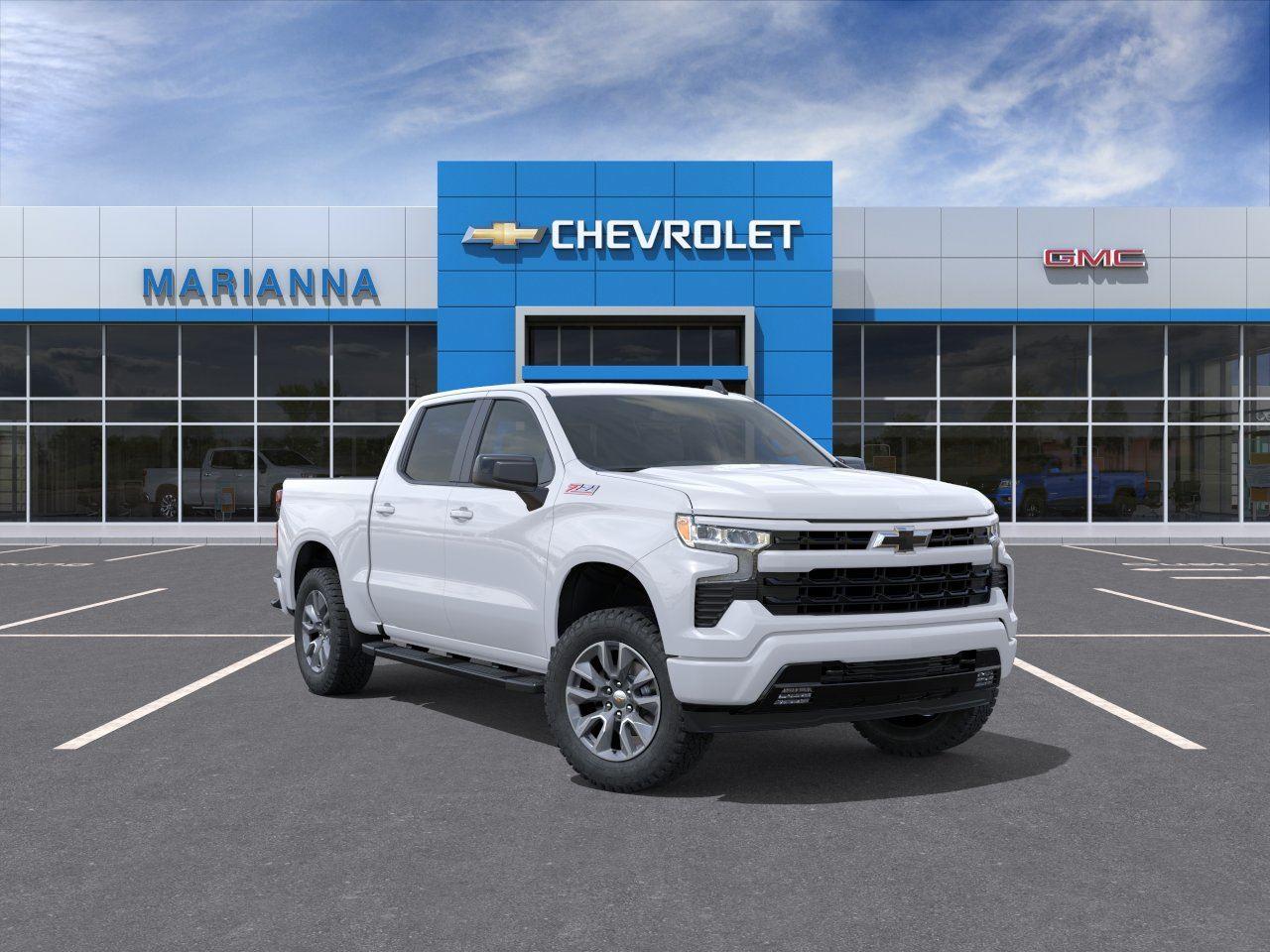 Summit White 2026 Chevrolet Silverado 1500 Pickup Truck Four-Wheel Drive Automatic