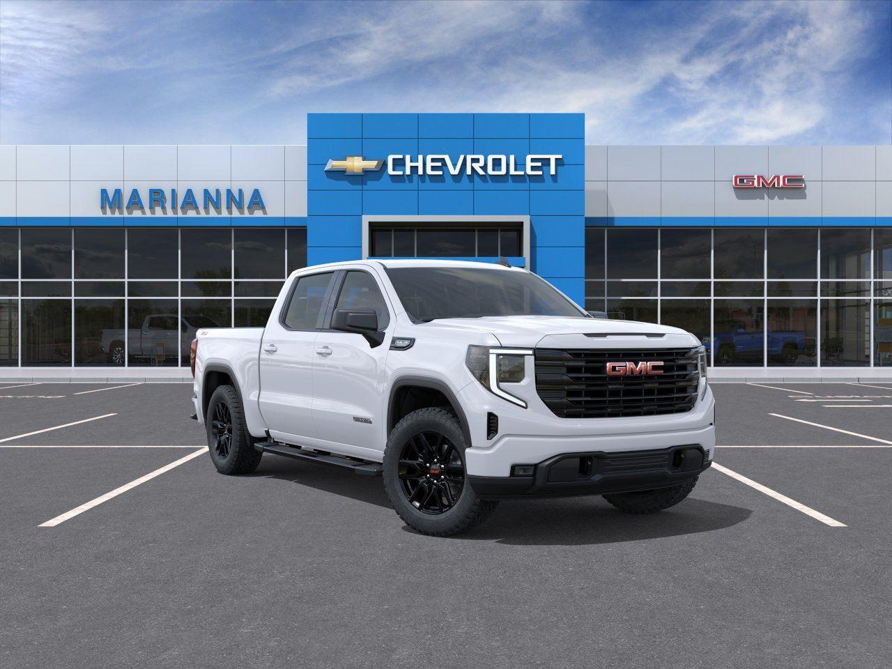 Summit White 2026 GMC Sierra 1500 Pickup Truck Four-Wheel Drive Automatic