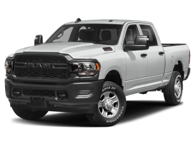 Bright White Clearcoat 2023 RAM 2500 Pickup Truck Four-Wheel Drive 6-Speed Automatic