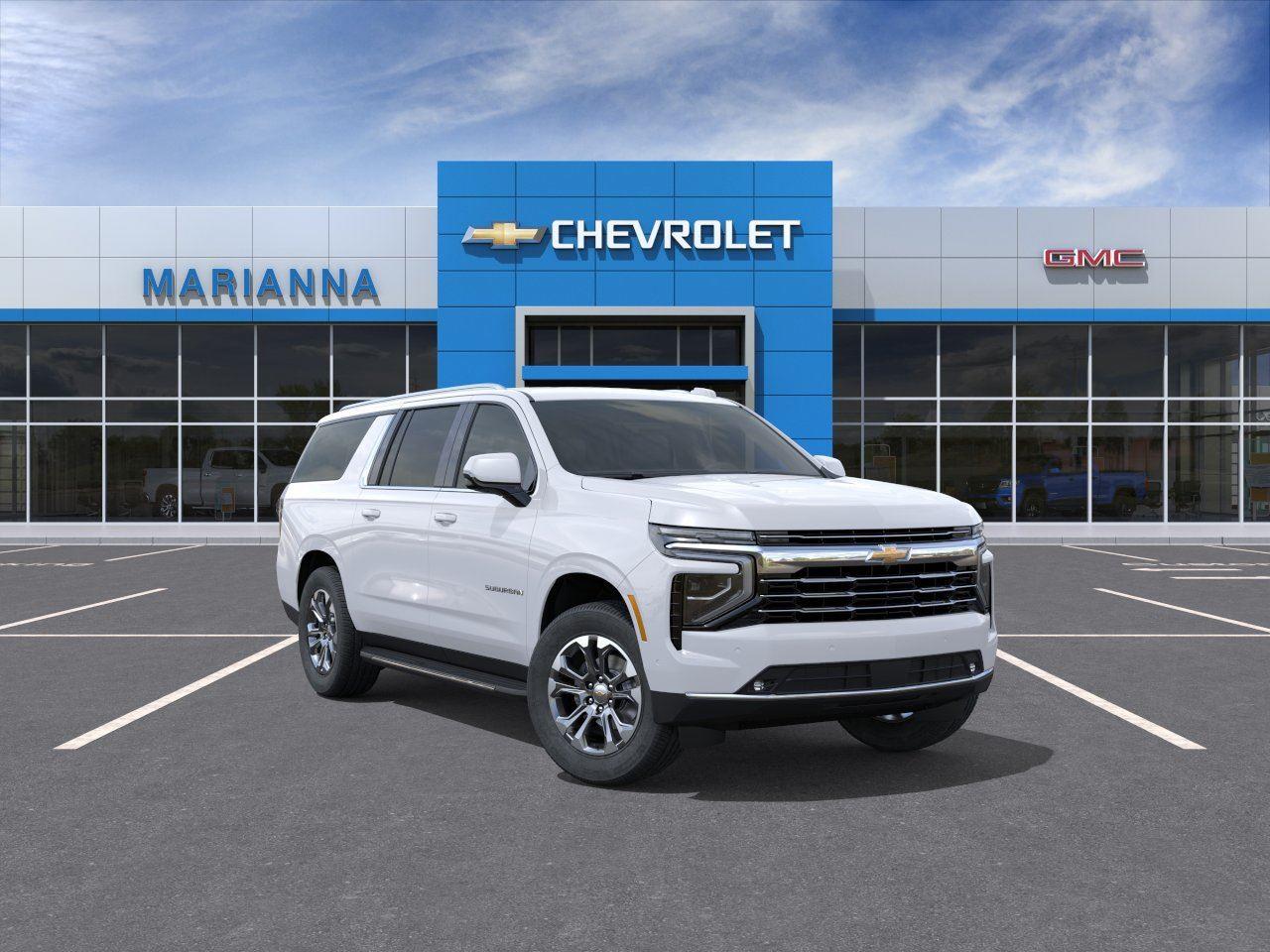 Summit White 2026 Chevrolet Suburban SUV / Crossover 4X2 Automatic