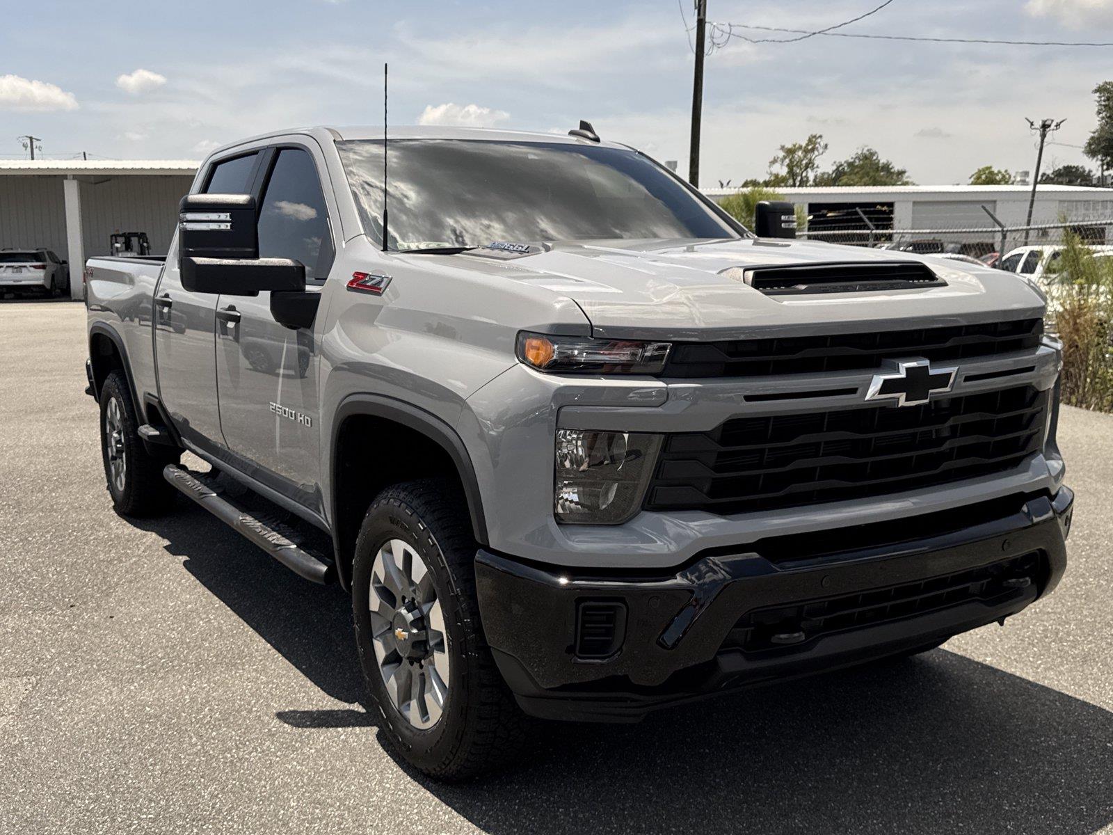 Slate Gray Metallic 2025 Chevrolet Silverado 2500HD Pickup Truck Four-Wheel Drive Automatic