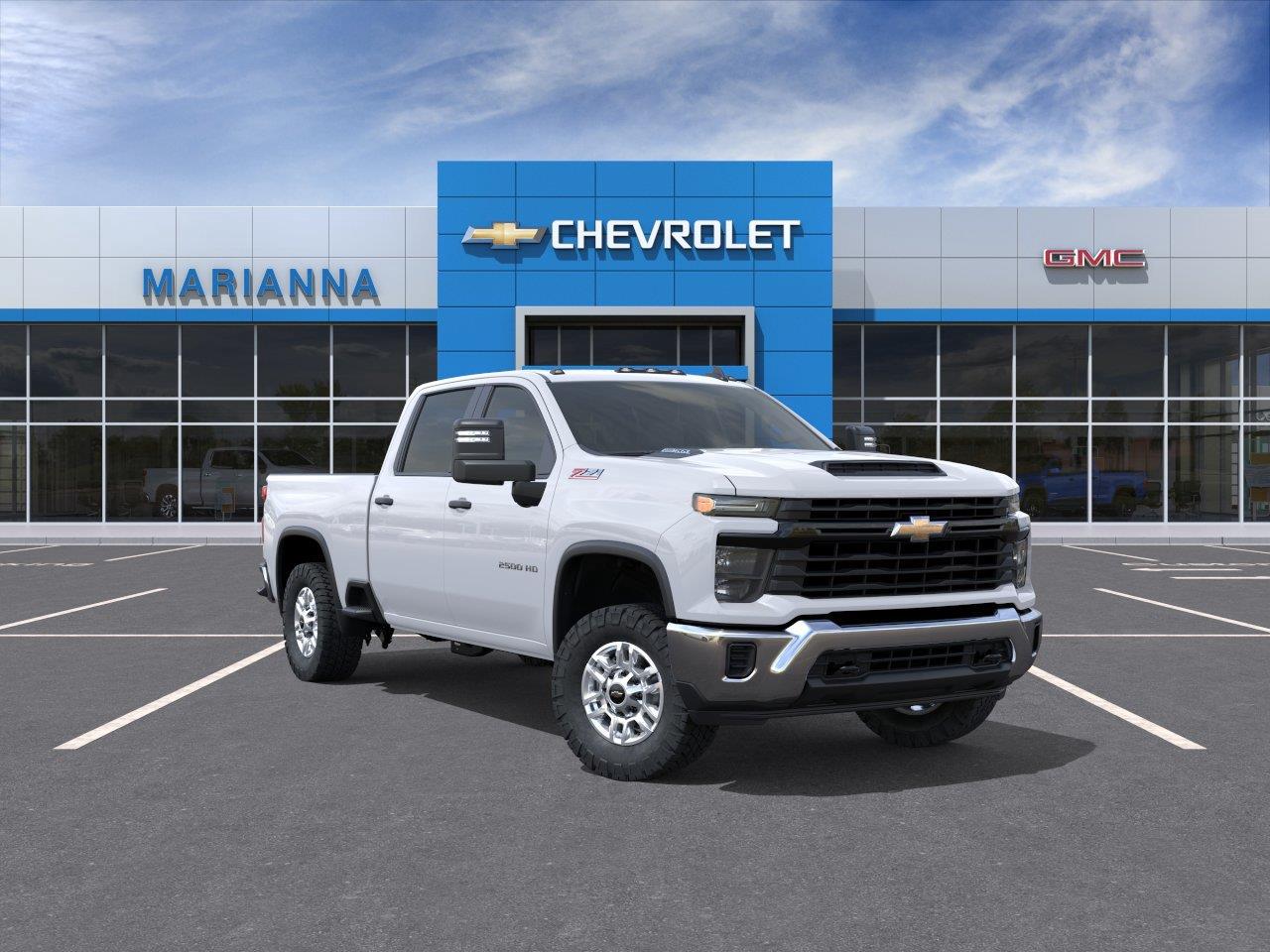 Summit White 2026 Chevrolet Silverado 2500HD Pickup Truck Four-Wheel Drive Automatic