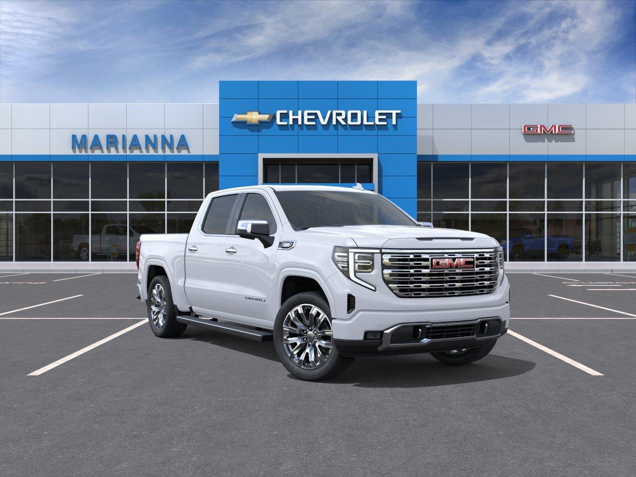Glacier White Tricoat 2026 GMC Sierra 1500 Pickup Truck Four-Wheel Drive Automatic