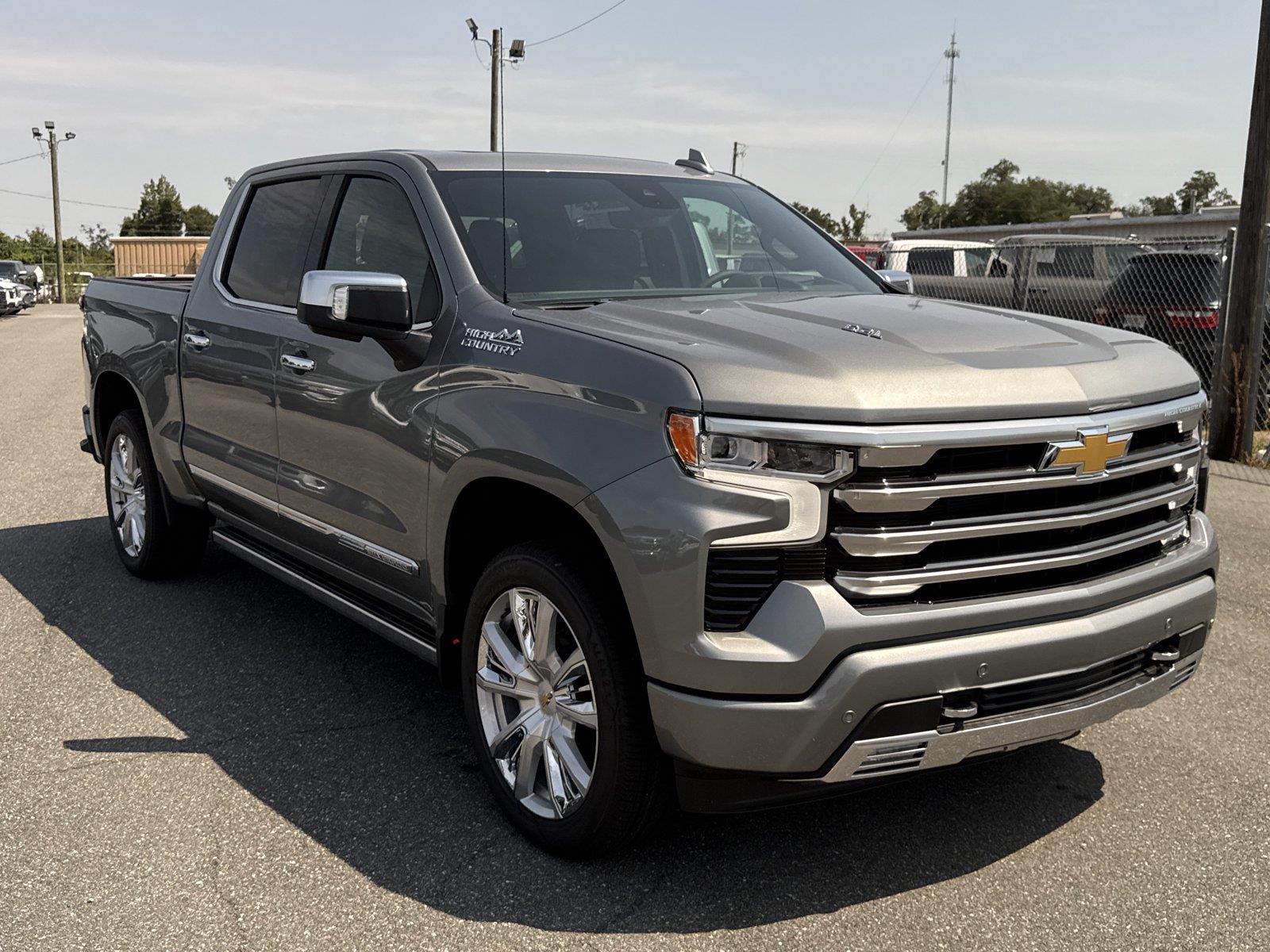 Sterling Gray Metallic 2026 Chevrolet Silverado 1500 Pickup Truck Four-Wheel Drive Automatic