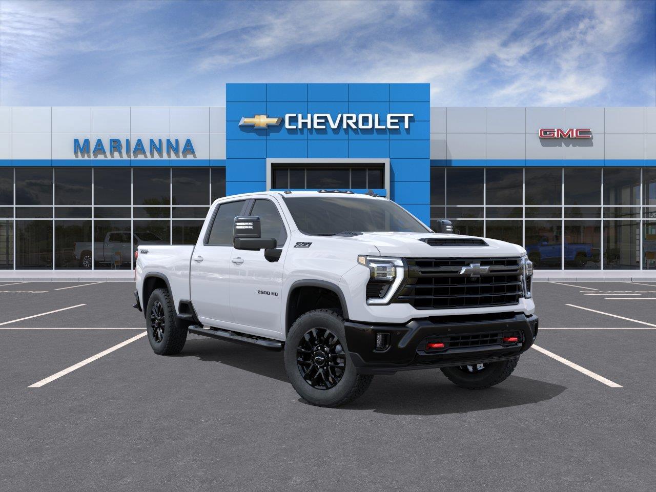 Summit White 2026 Chevrolet Silverado 2500HD Pickup Truck Four-Wheel Drive Automatic