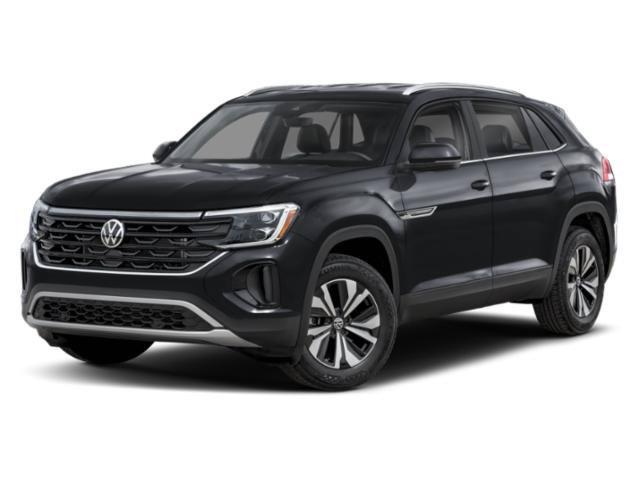 Deep Black Pearl 2024 Volkswagen Atlas Cross Sport SUV / Crossover Front-Wheel Drive Automatic