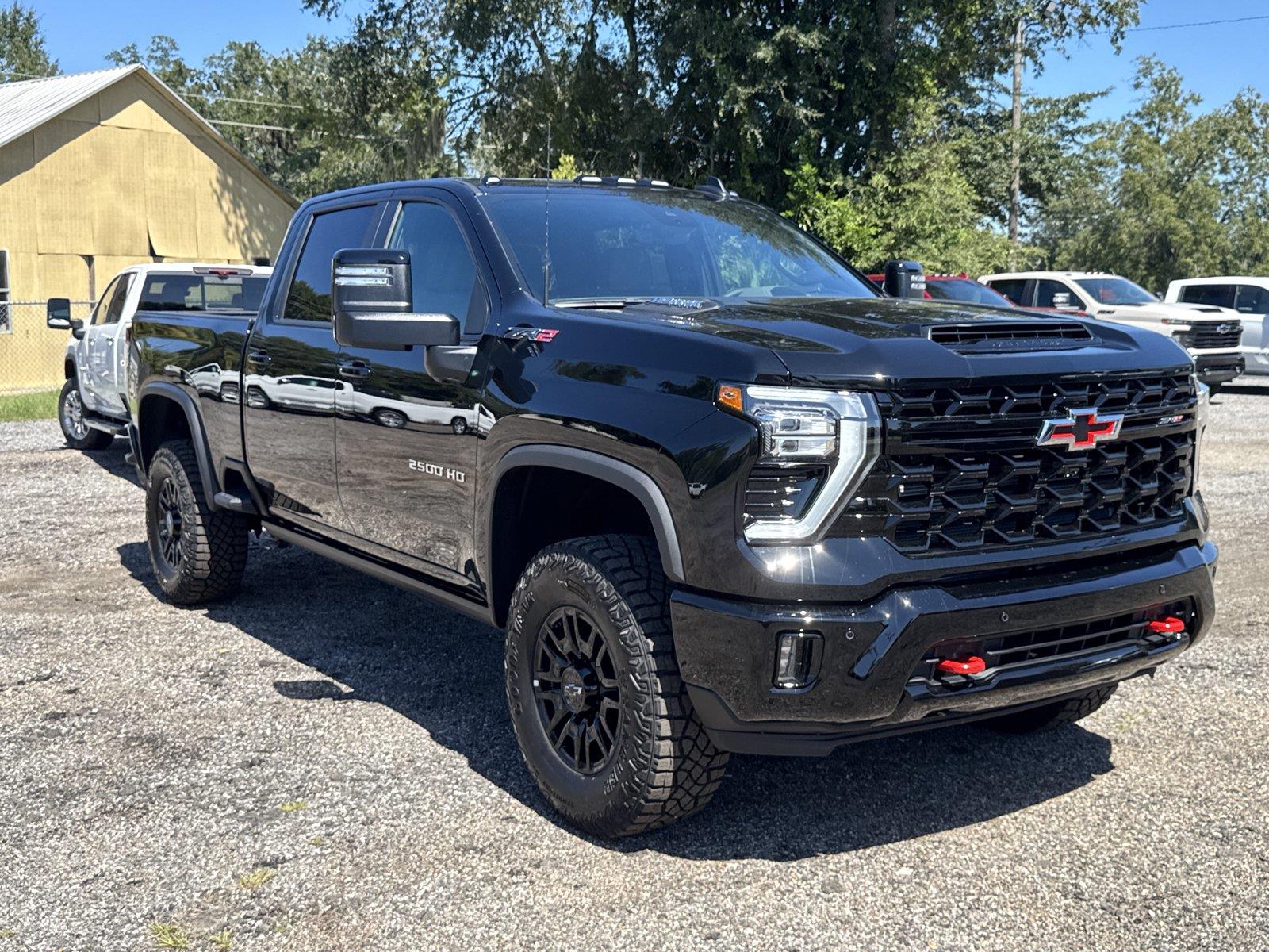 Black 2026 Chevrolet Silverado 2500HD Pickup Truck Four-Wheel Drive Automatic