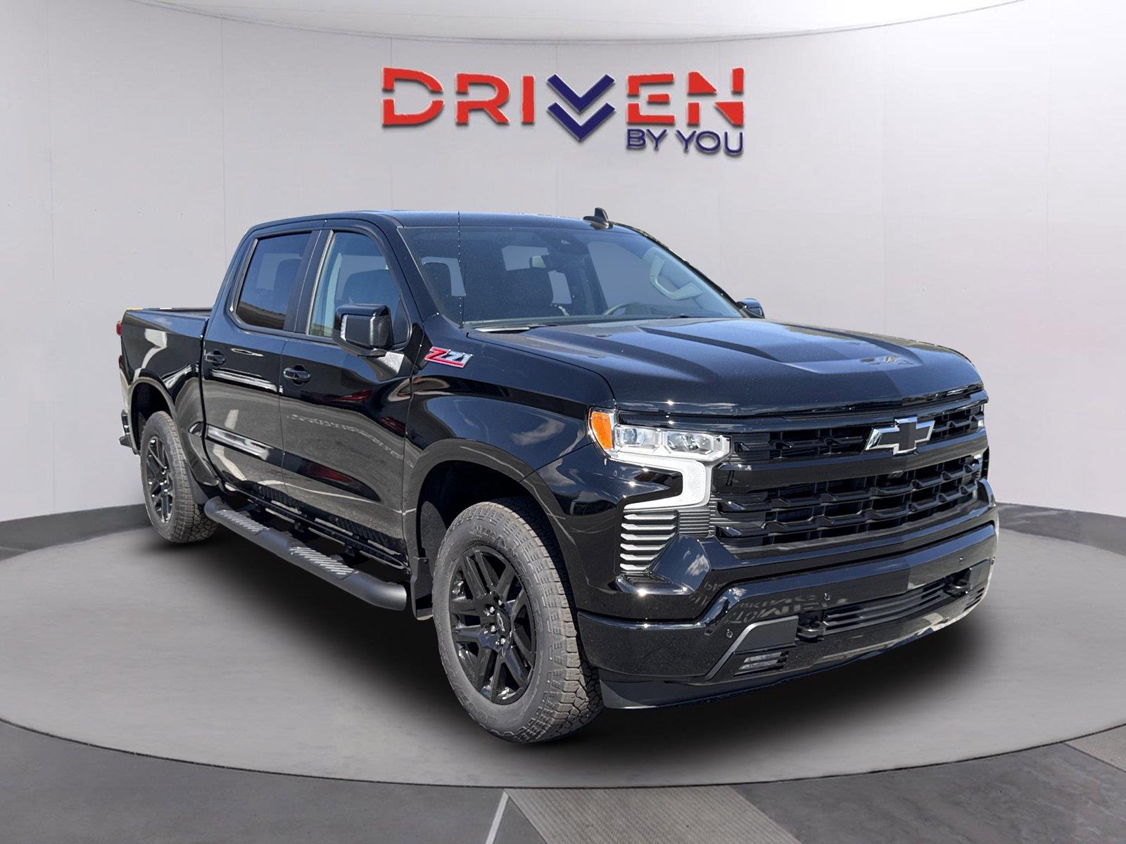 Black 2026 Chevrolet Silverado 1500 Pickup Truck Four-Wheel Drive Automatic