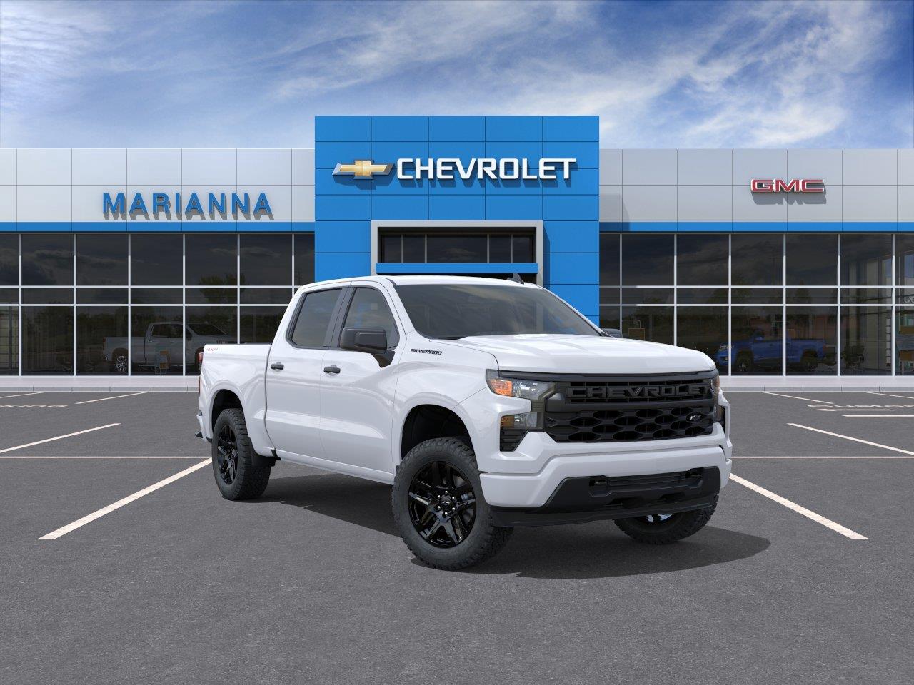 Summit White 2026 Chevrolet Silverado 1500 Pickup Truck Four-Wheel Drive 8-Speed Automatic