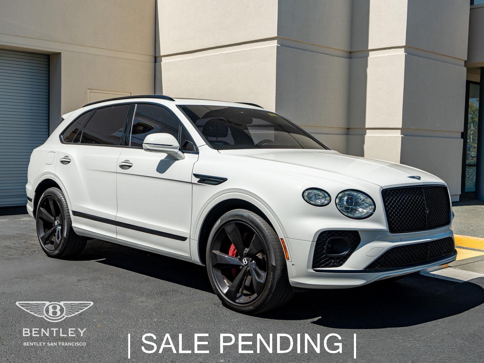 Ghost White Pearlescent by Mulliner 2023 Bentley Bentayga SUV / Crossover All-Wheel Drive Automatic