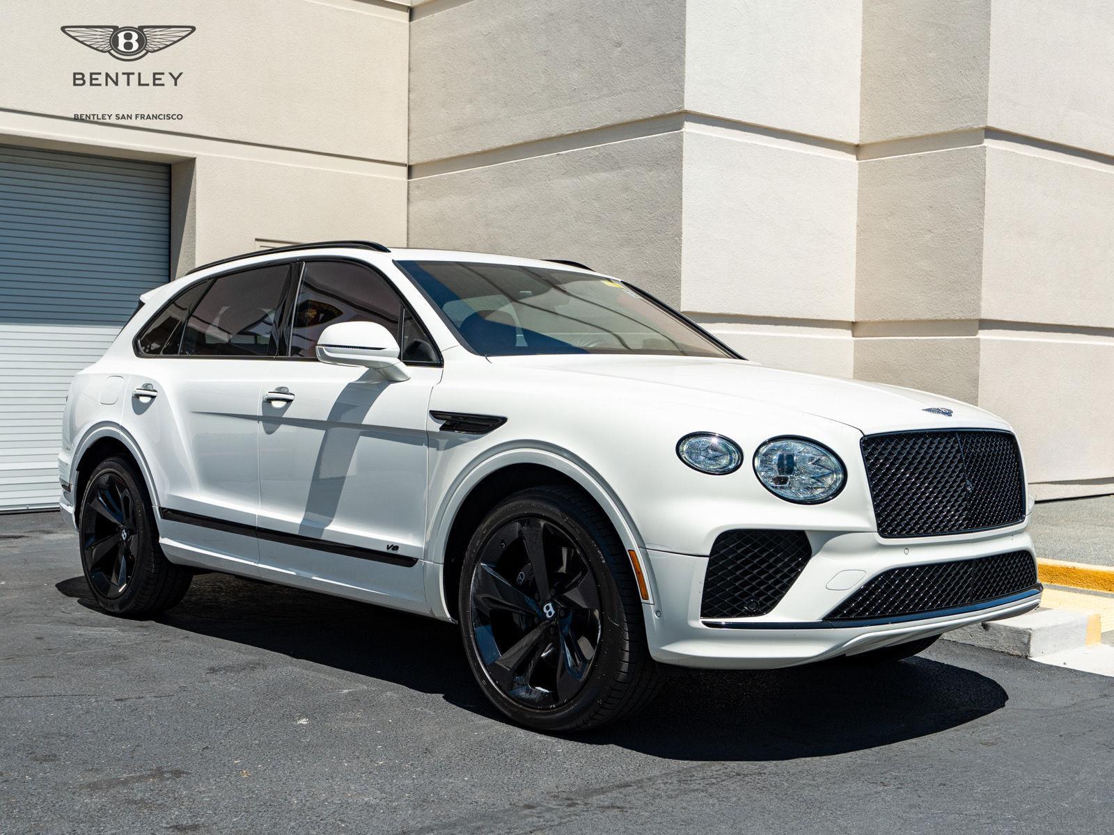 Glacier White 2022 Bentley Bentayga SUV / Crossover All-Wheel Drive Automatic