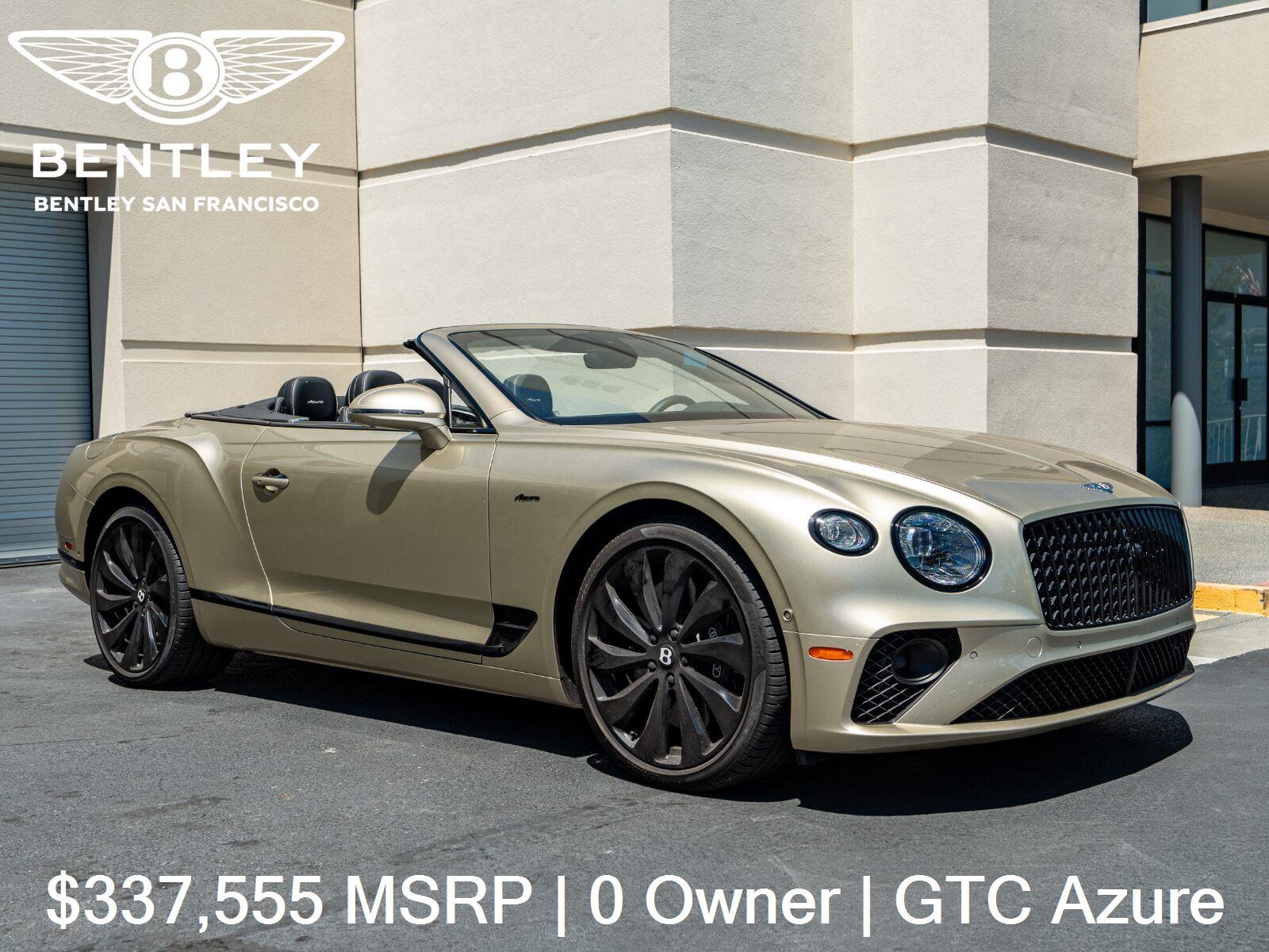 Patina Metallic 2024 Bentley Continental GTC Convertible All-Wheel Drive Automatic