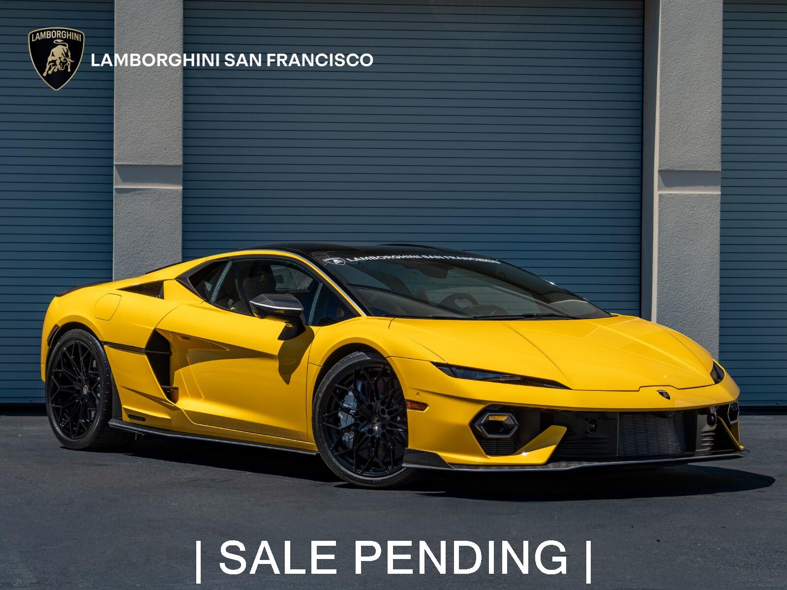 Giallo Metallic 2026 Lamborghini Temerario Coupe All-Wheel Drive Automatic