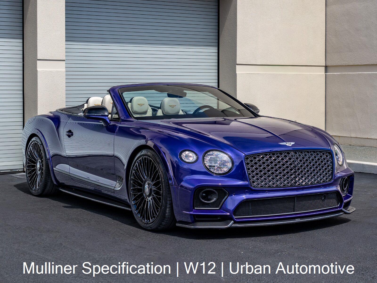 Tanzanite Purple Metallic 2024 Bentley Continental GTC Convertible All-Wheel Drive Automatic