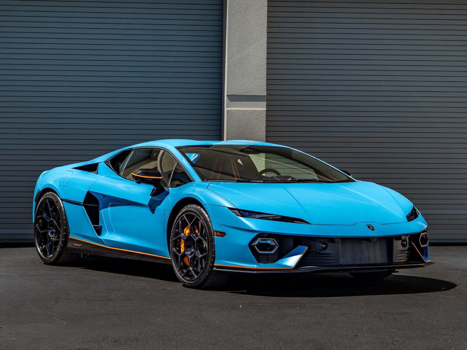 Blu 2026 Lamborghini Temerario Coupe All-Wheel Drive Automatic