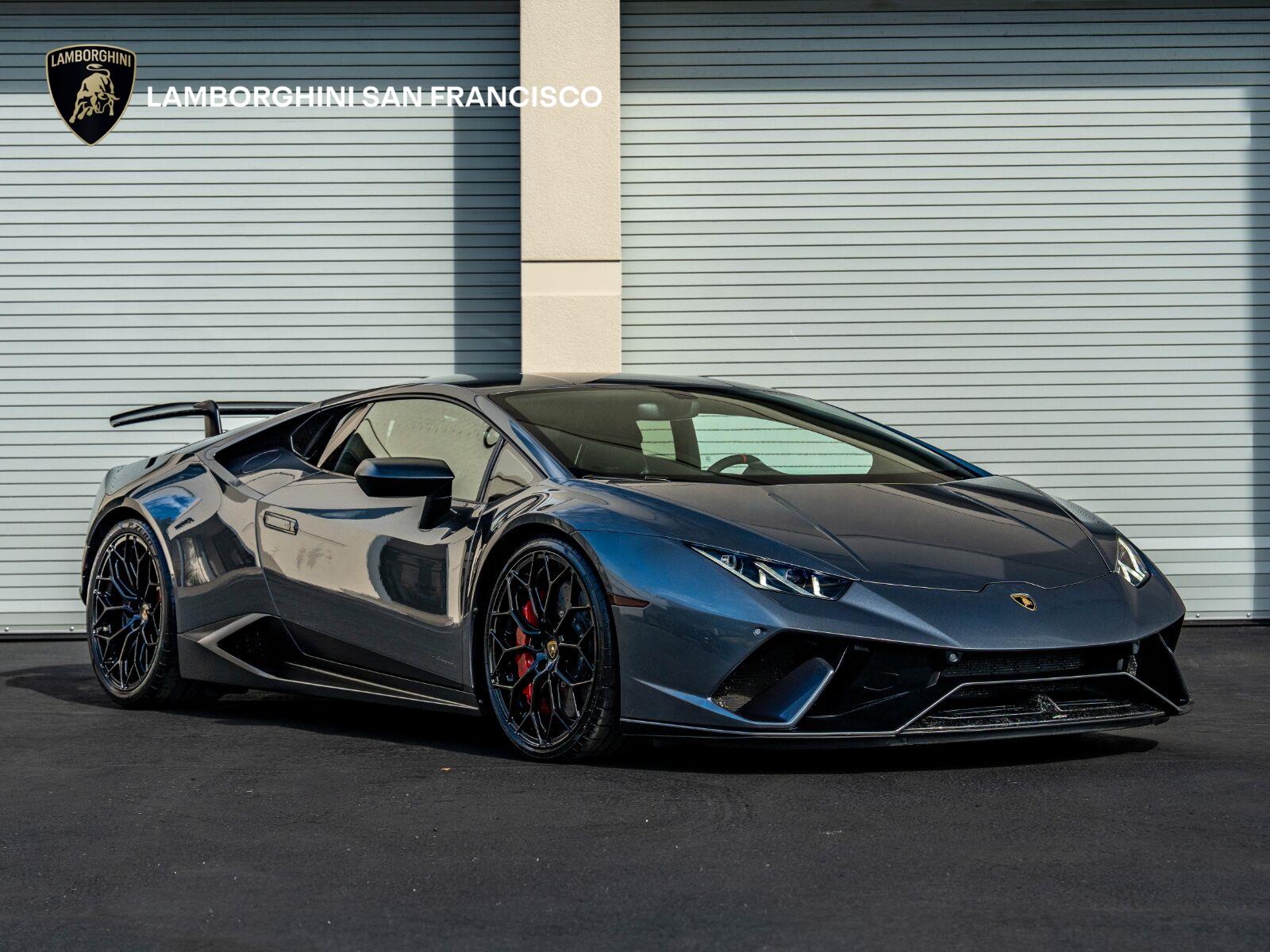 Grigio Estoque 2018 Lamborghini Huracan Coupe All-Wheel Drive Automatic