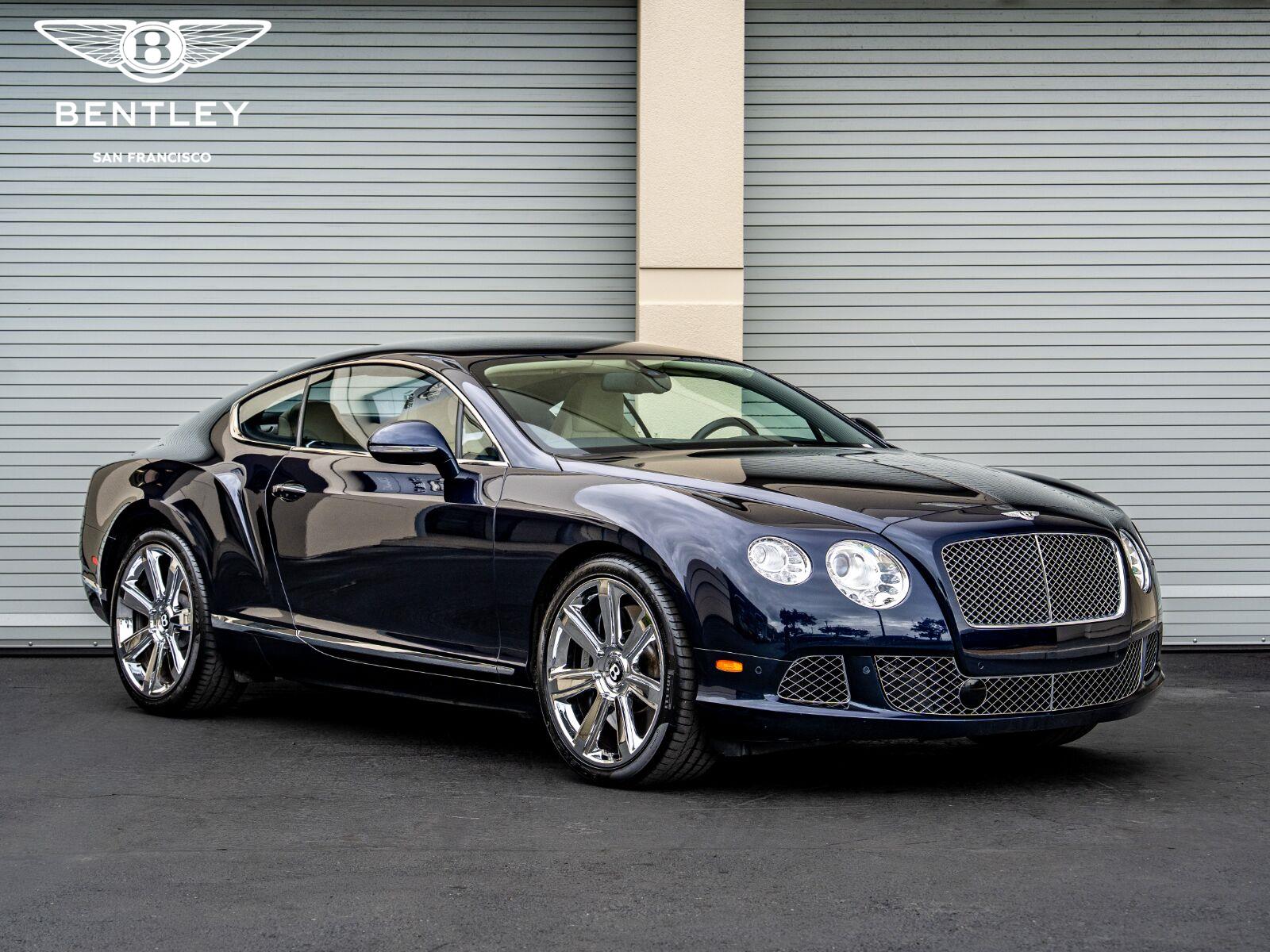 Dark Sapphire Metallic 2012 Bentley Continental GT Coupe All-Wheel Drive Automatic