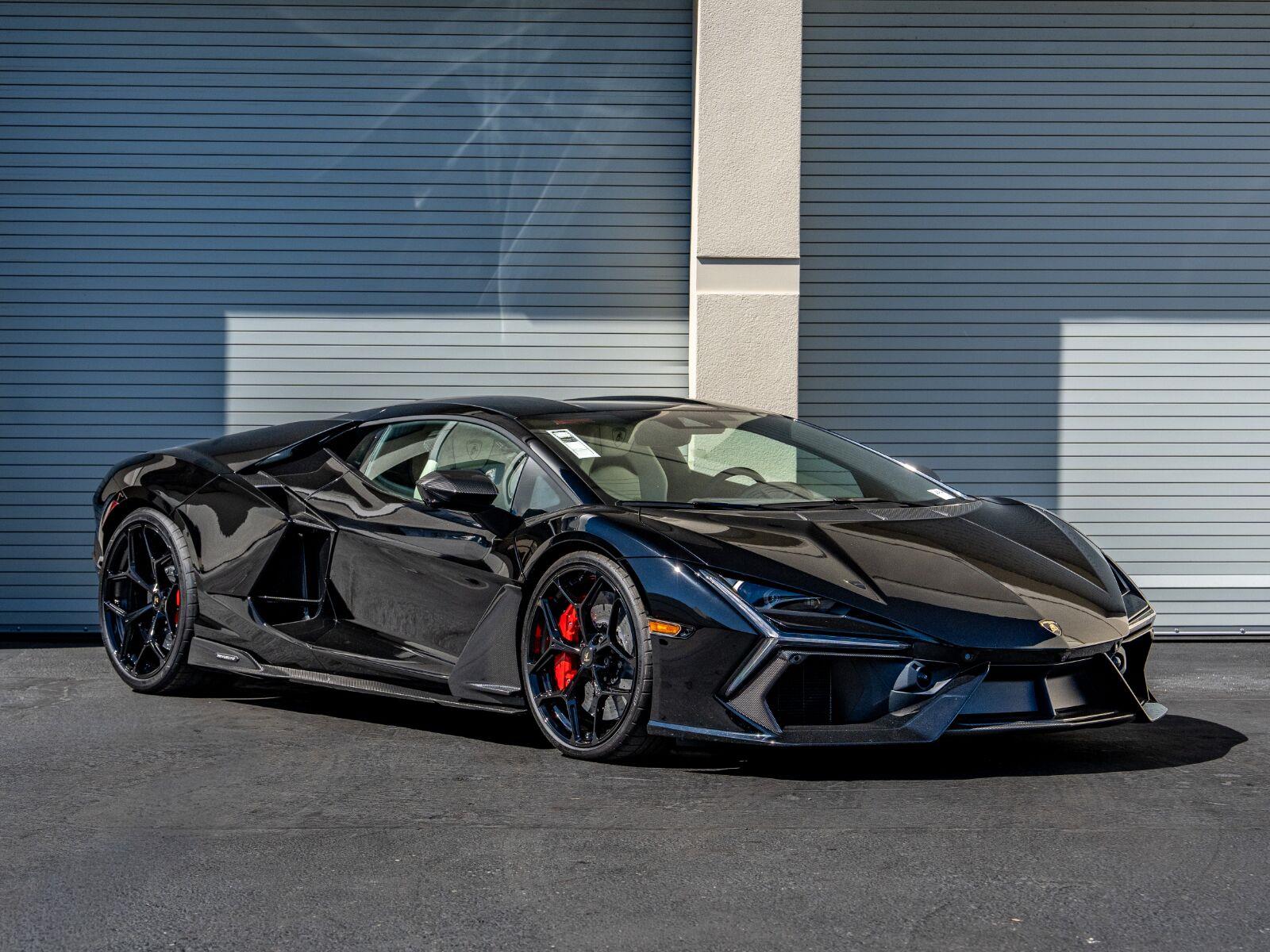 Nero Noctis Metallic 2026 Lamborghini Revuelto Coupe All-Wheel Drive Automatic