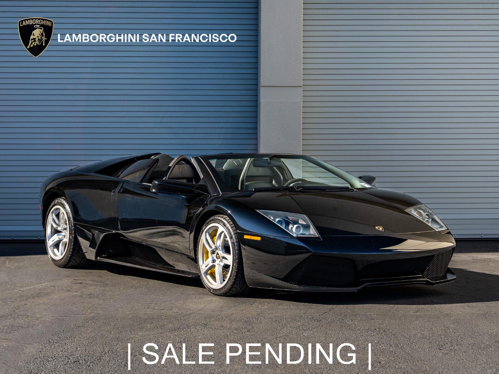 Black 2007 Lamborghini Murcielago Convertible All-Wheel Drive 6-Speed Manual
