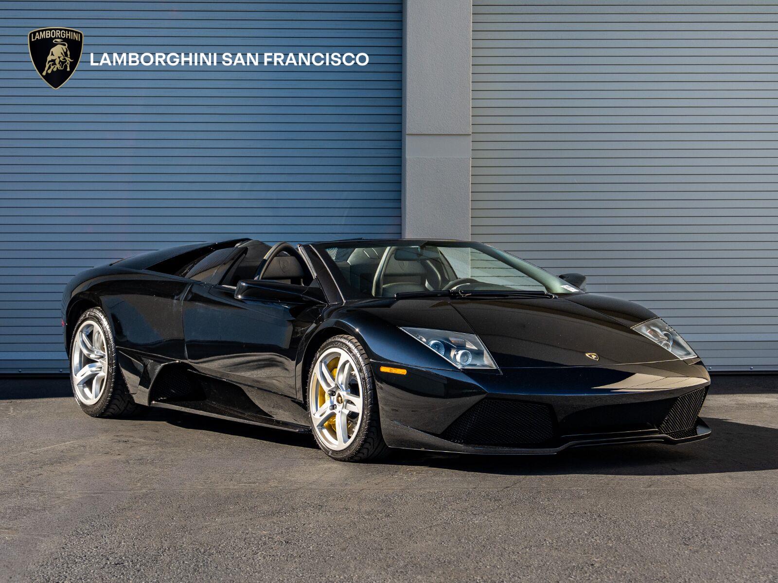 Black 2007 Lamborghini Murcielago Convertible All-Wheel Drive 6-Speed Manual