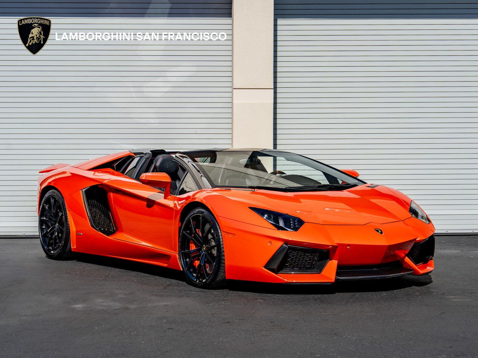 Arancio Argos Pearl Effect 2016 Lamborghini Aventador Coupe All-Wheel Drive Automatic