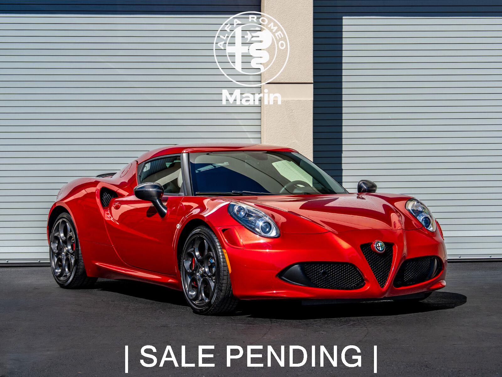  2015 Alfa Romeo 4C Launch Edition Coupe RWD   