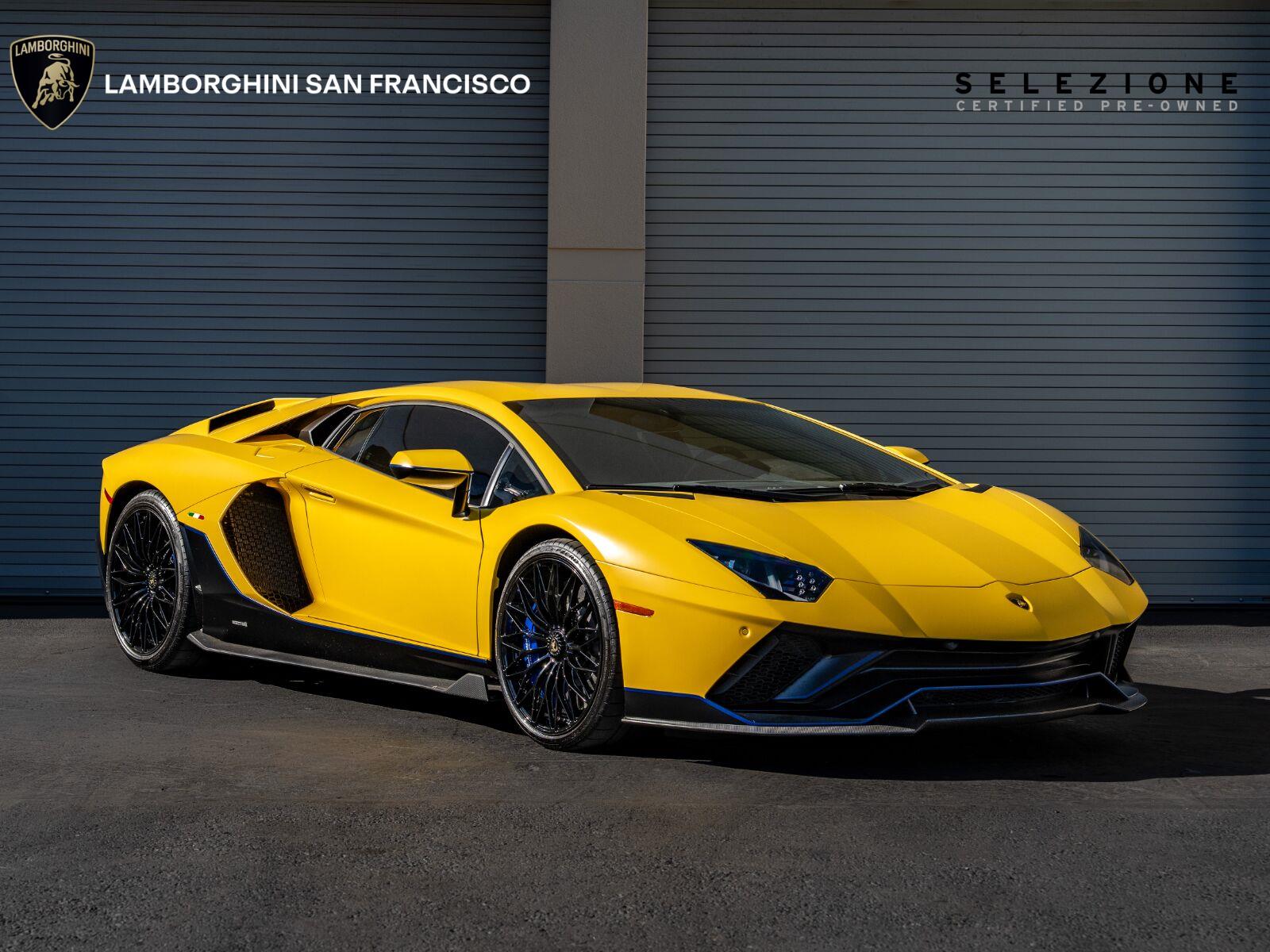 Giallo Telemaco 2022 Lamborghini Aventador Coupe All-Wheel Drive Automatic