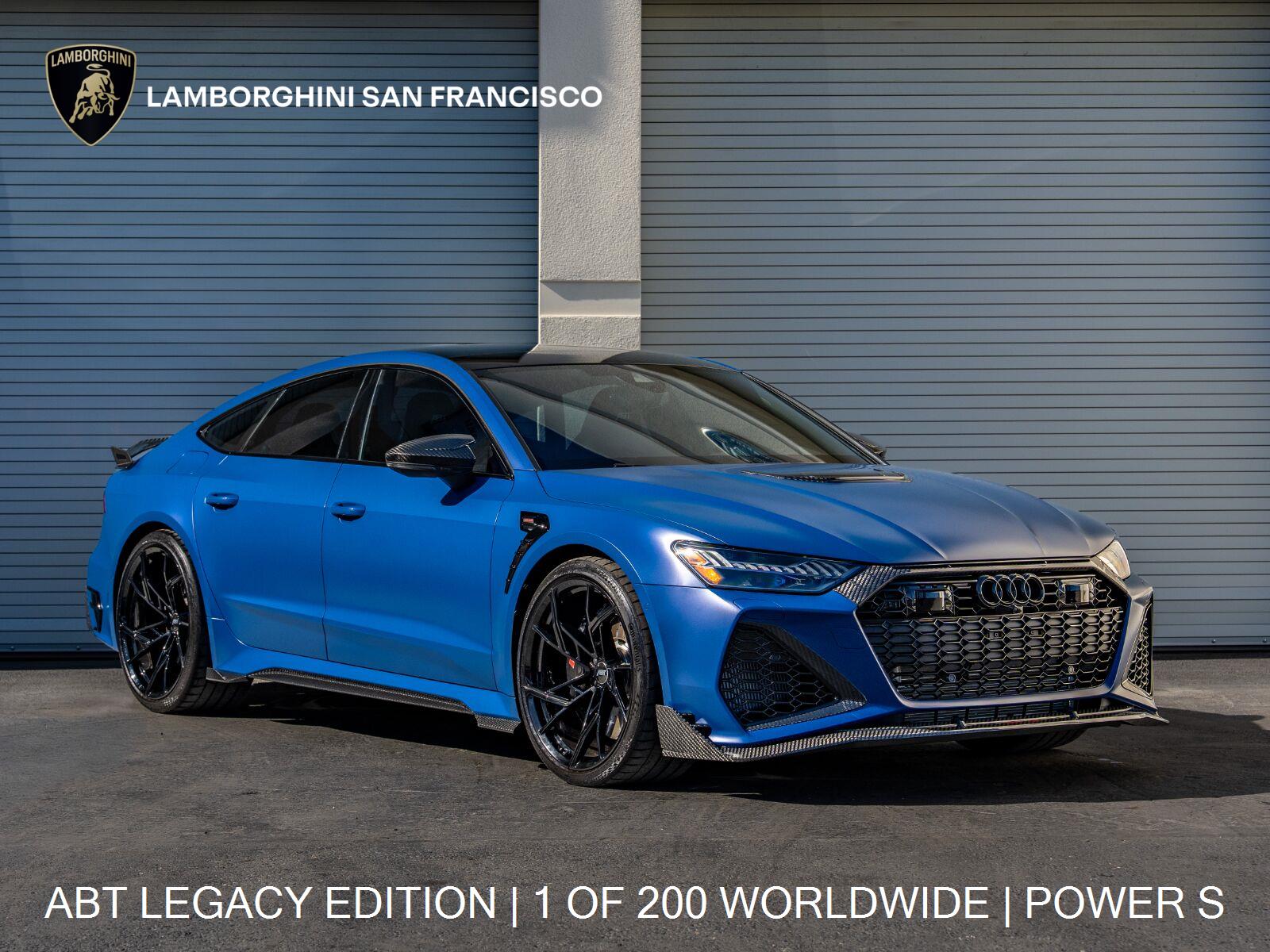 Ascari Blue Metallic 2025 Audi RS 7 Sedan All-Wheel Drive 8-Speed Automatic