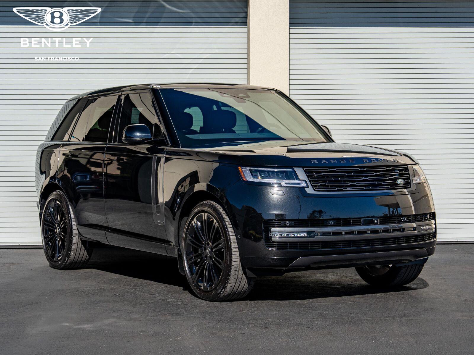 Santorini Black Metallic 2025 Land Rover Range Rover SUV / Crossover All-Wheel Drive Automatic