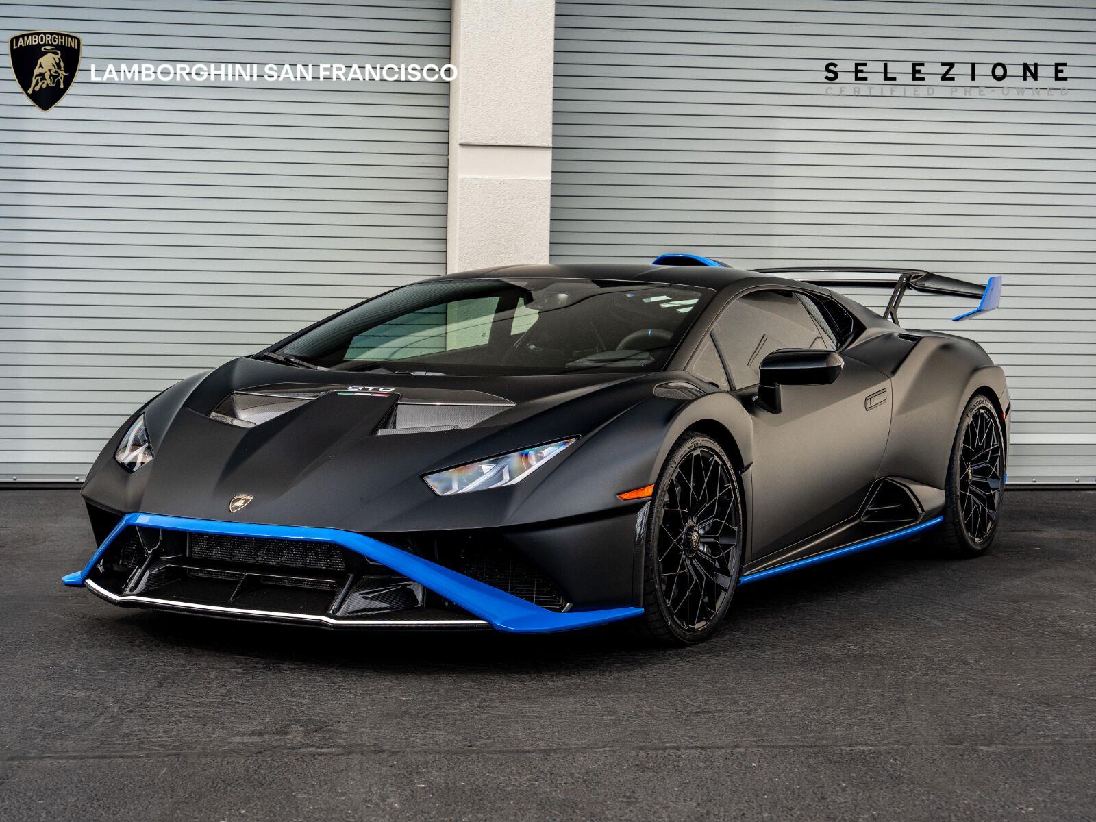 Nero Nemesis Matt 2024 Lamborghini Huracan Coupe Rear-Wheel Drive Automatic