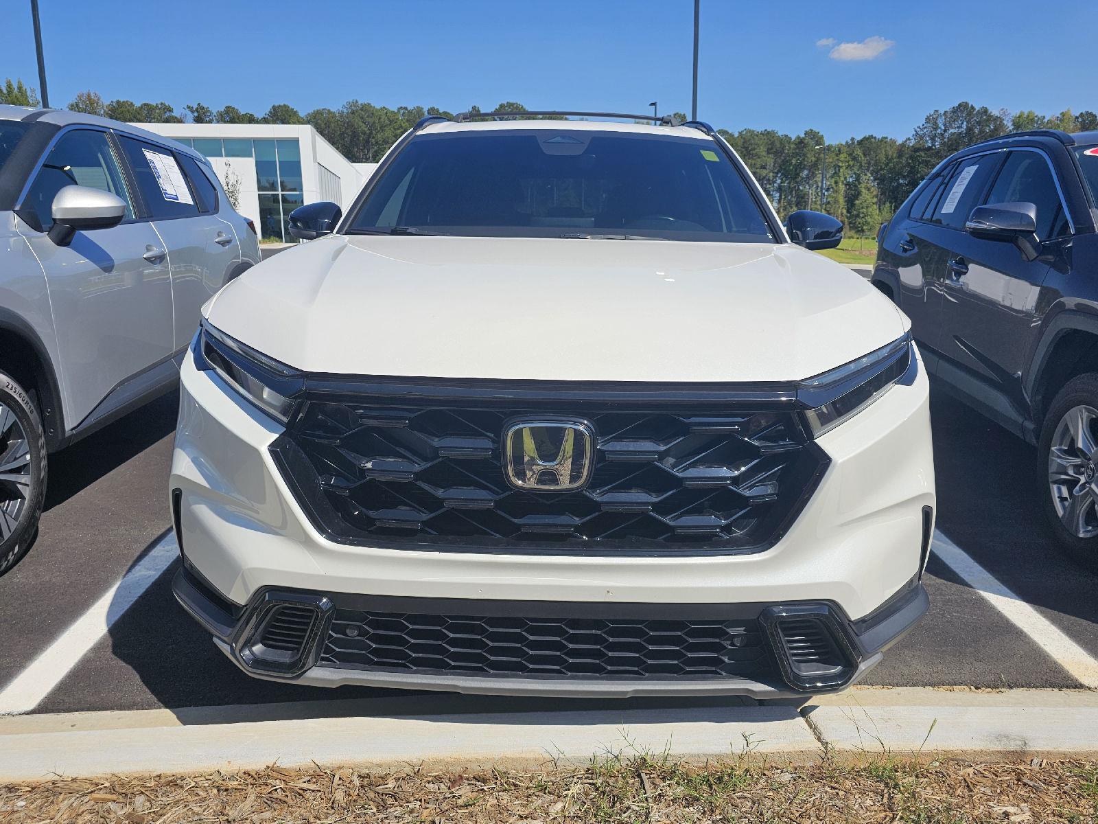 Platinum White Pearl 2024 Honda CR-V Hybrid SUV / Crossover All-Wheel Drive Continuously Variable Transmission