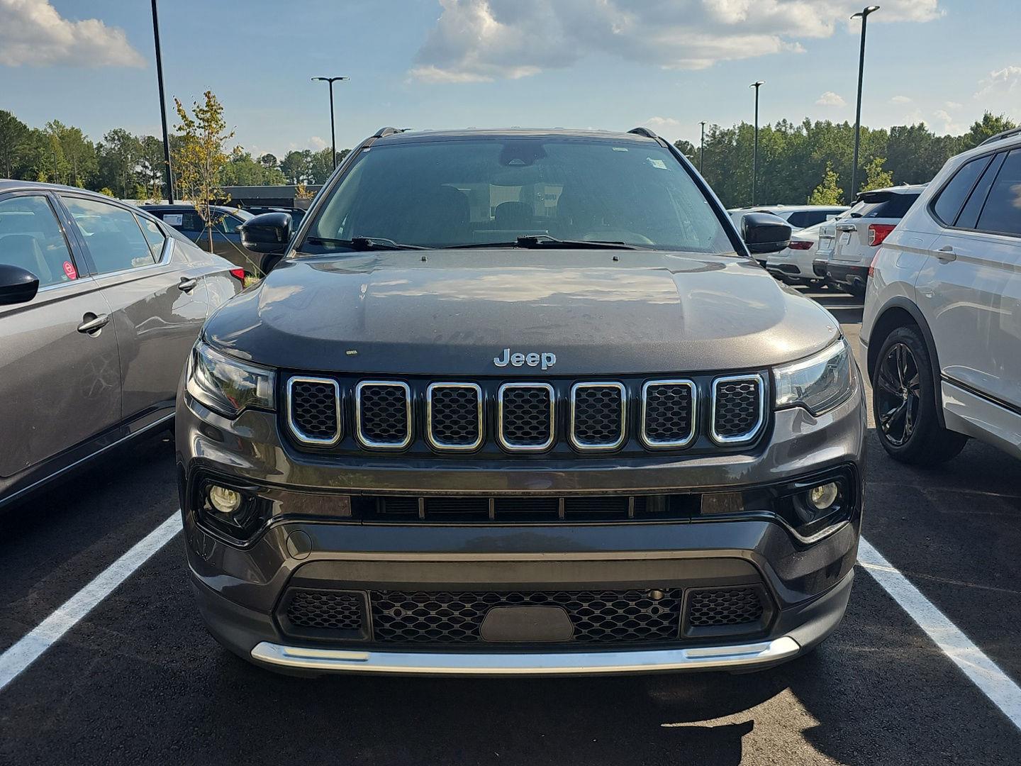 Black Clearcoat 2024 Jeep Compass SUV / Crossover Four-Wheel Drive 8-Speed Automatic