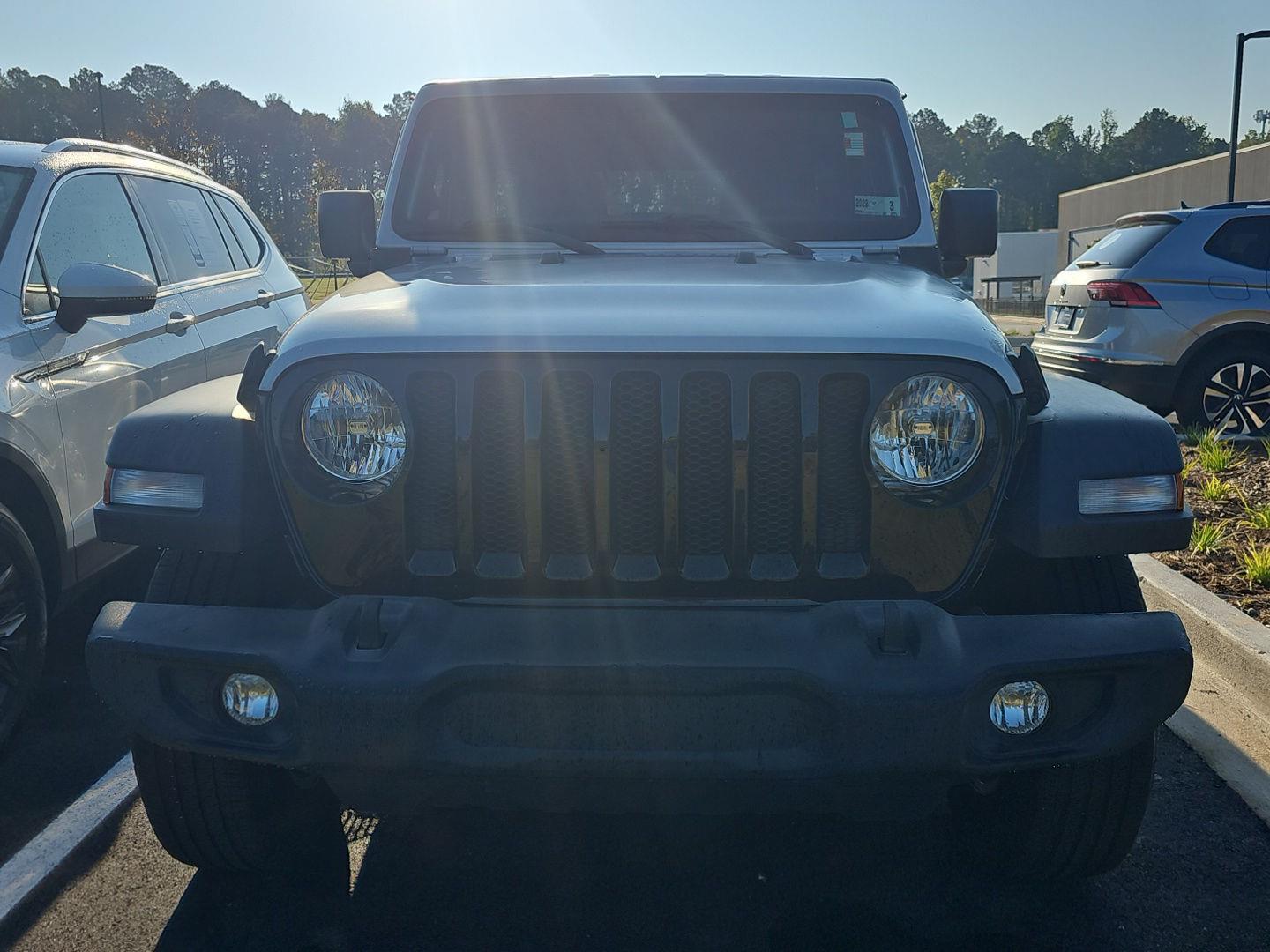 Silver Zynith Clearcoat 2024 Jeep Wrangler SUV / Crossover Four-Wheel Drive 8-Speed Automatic