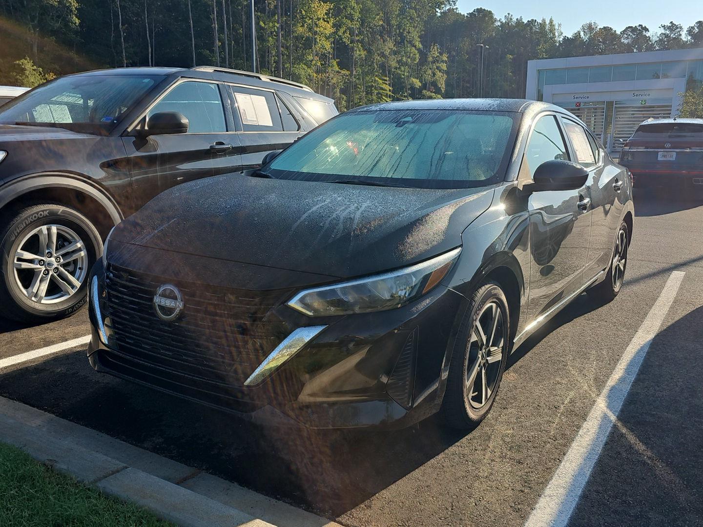 Used 2025 Super Black Nissan SV image 2