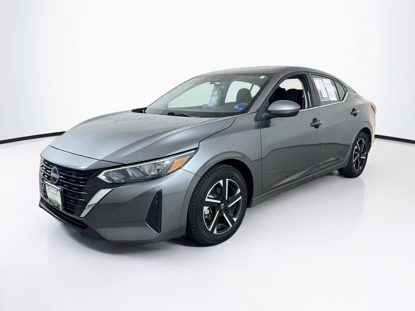 Gray (Gun Metallic) 2024 Nissan Sentra Sedan Front-Wheel Drive Continuously Variable Transmission