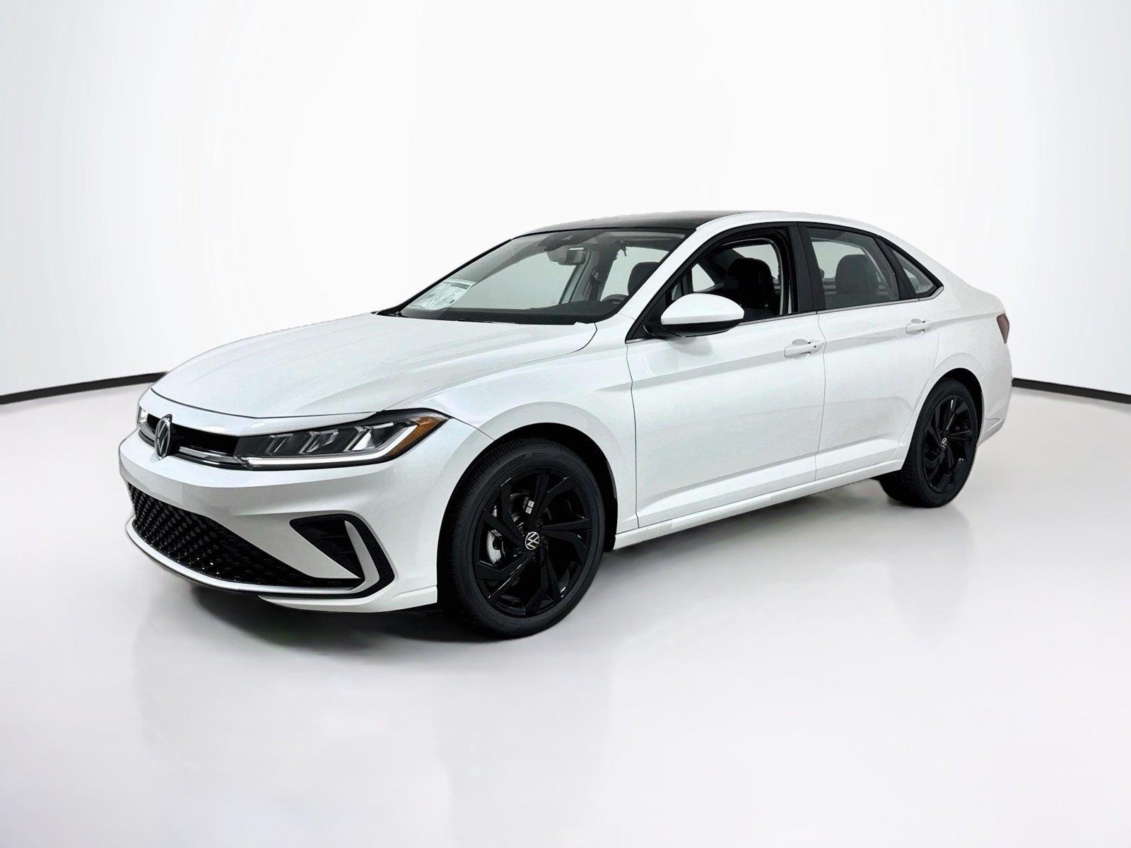 Opal White Pearl 2027 Volkswagen Jetta Sedan Front-Wheel Drive Automatic