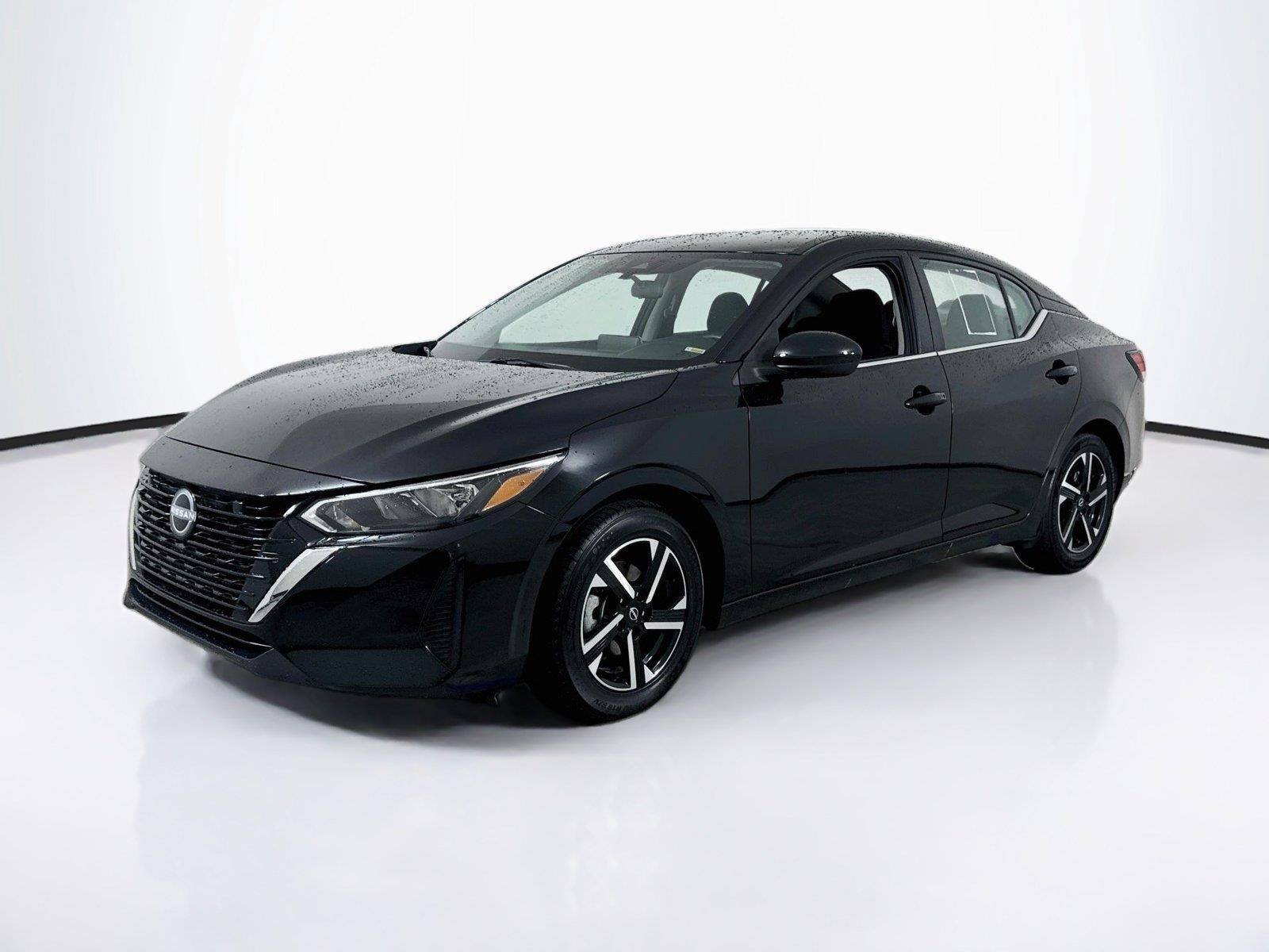 Super Black 2025 Nissan Sentra Sedan Front-Wheel Drive Continuously Variable Transmission