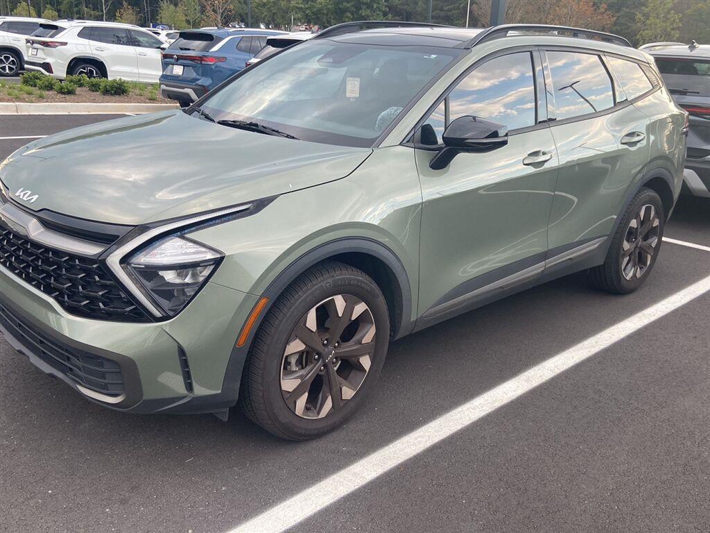 Jungle Green 2023 Kia Sportage SUV / Crossover All-Wheel Drive Automatic