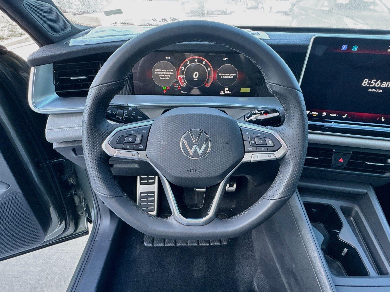 New 2026 Avocado Green w/Deep Black Roof Volkswagen SE R-Line Black image 7