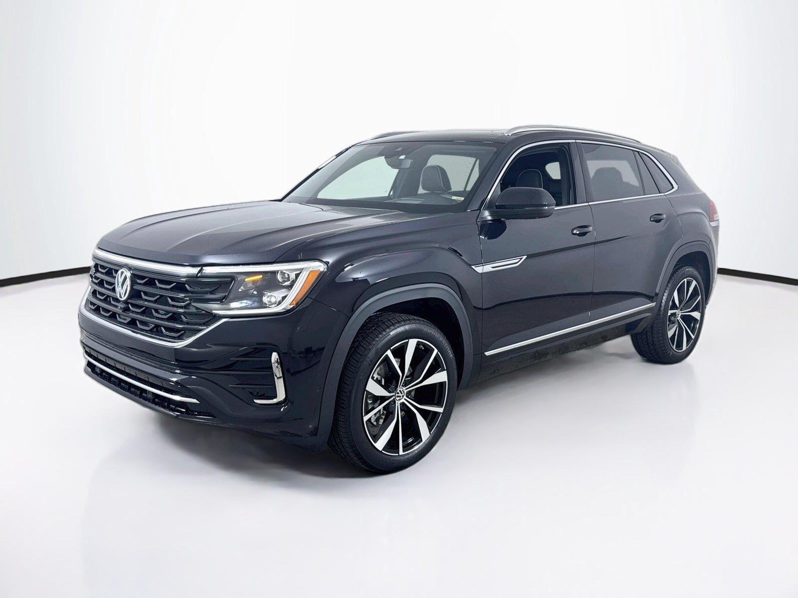 Deep Black Pearl 2026 Volkswagen Atlas Cross Sport SUV / Crossover All-Wheel Drive Automatic