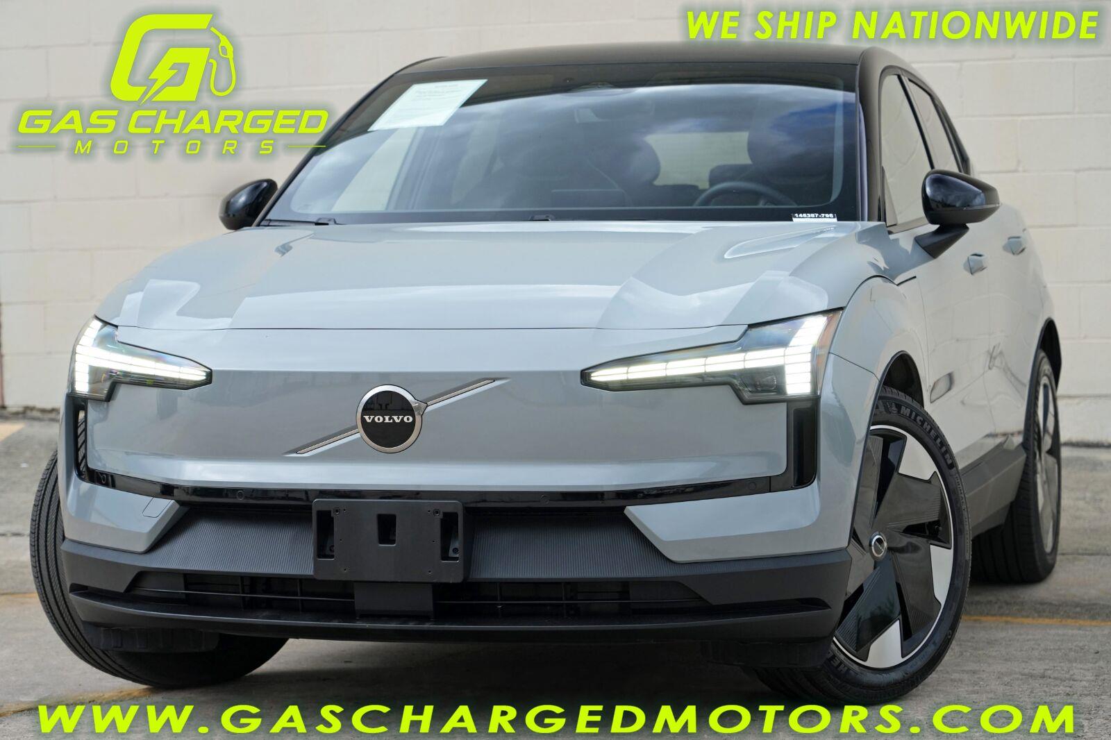 Gray (Vapour Grey Metallic) 2025 Volvo EX30 SUV / Crossover All-Wheel Drive Automatic