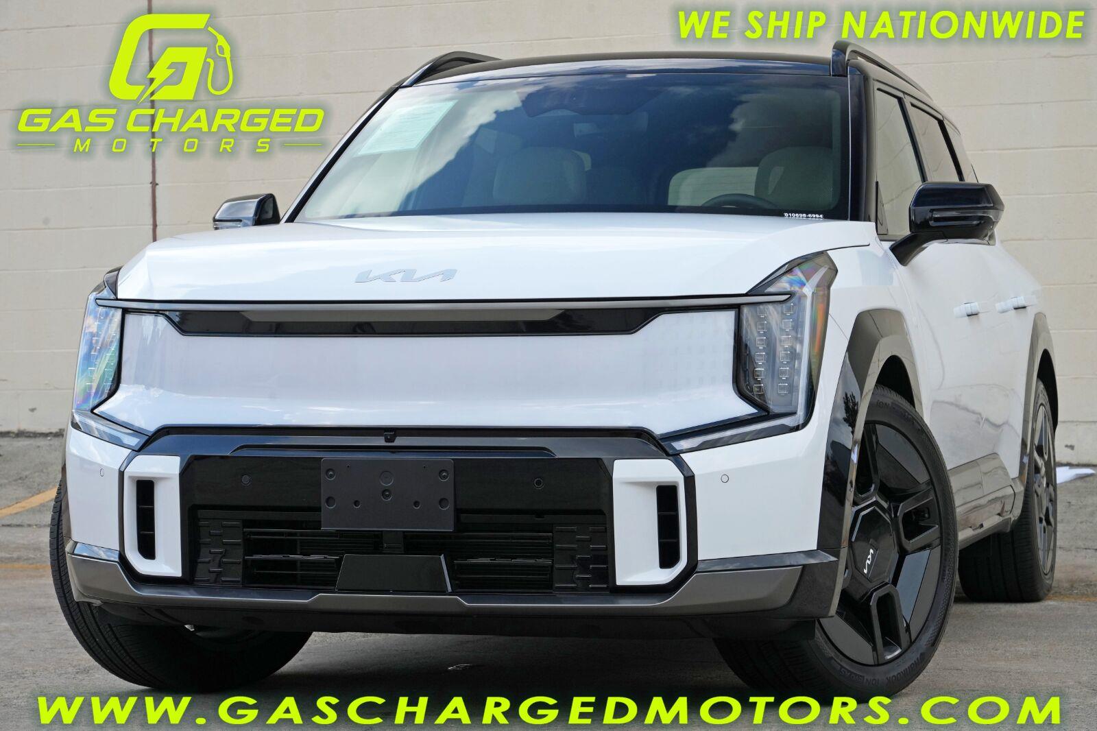 Glacial White Pearl/Ebony Black Roof 2026 Kia EV9 SUV / Crossover All-Wheel Drive Automatic