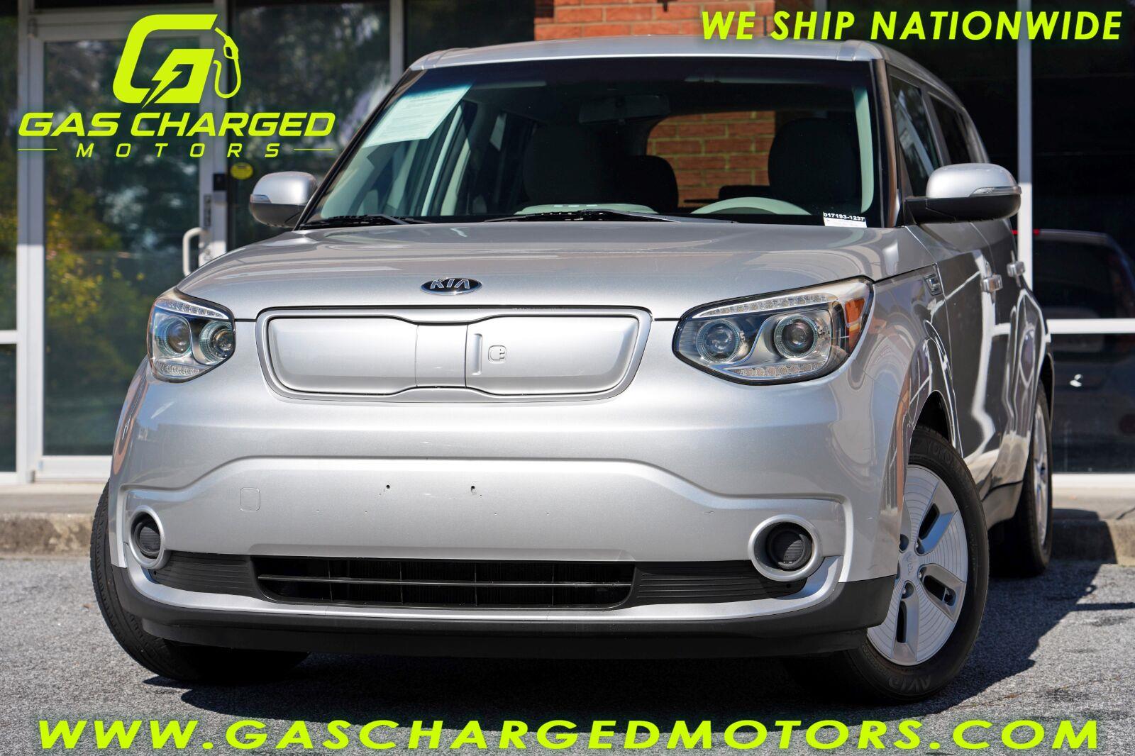 Bright Silver 2016 Kia Soul EV Wagon 1-Speed Dual Clutch